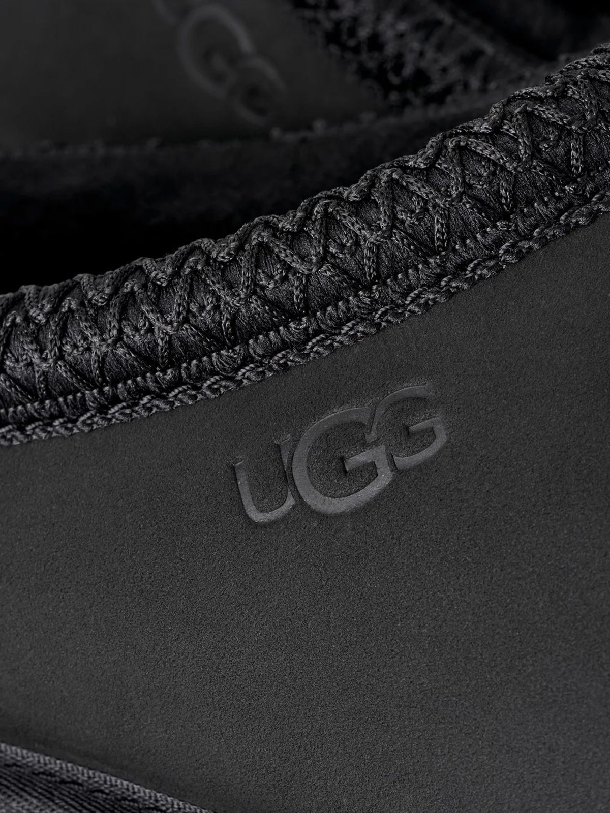 Black tasman II nubuk loafers UGG