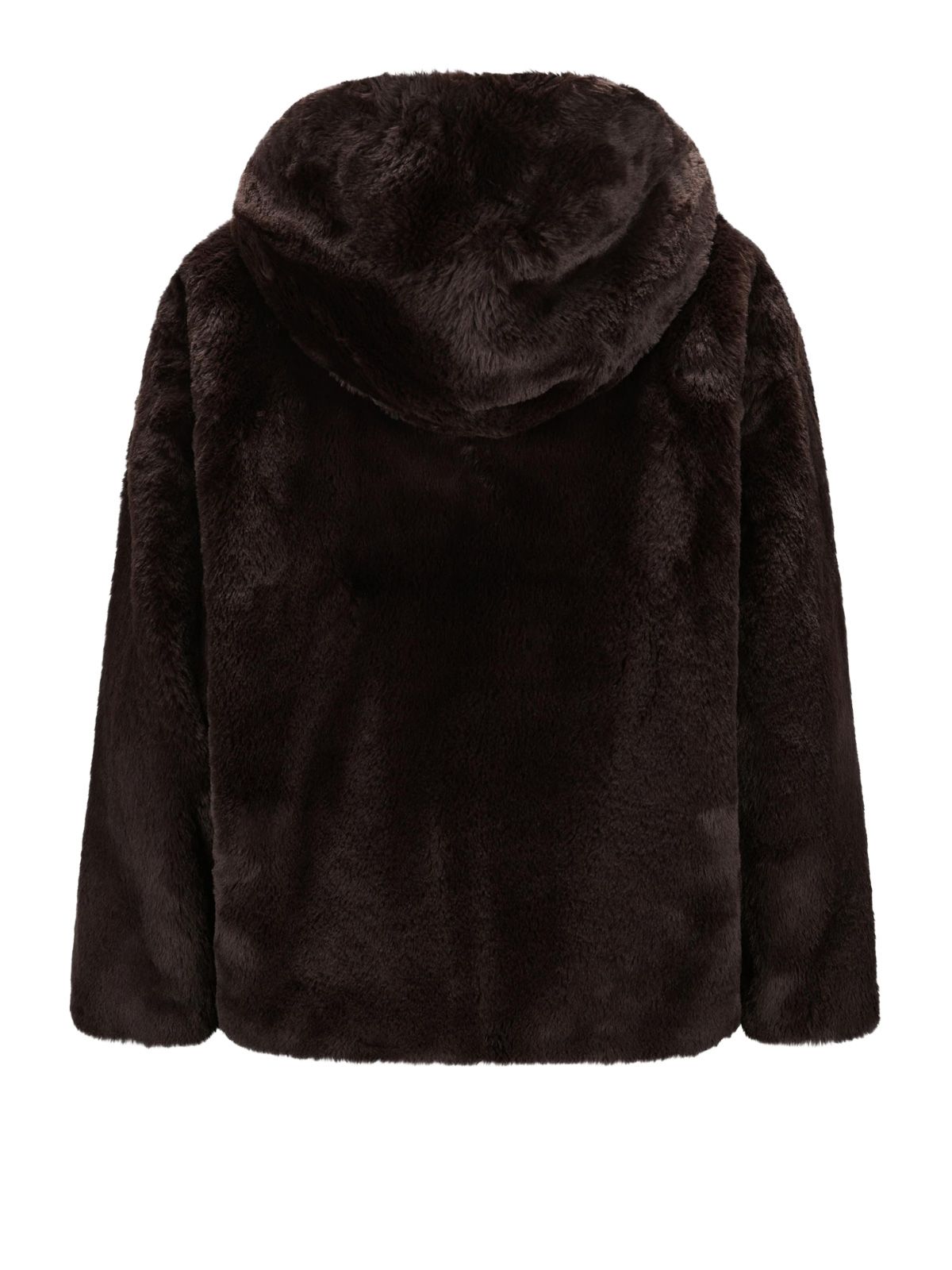 Pelliccia smmrugiada marrone 'S MAX MARA