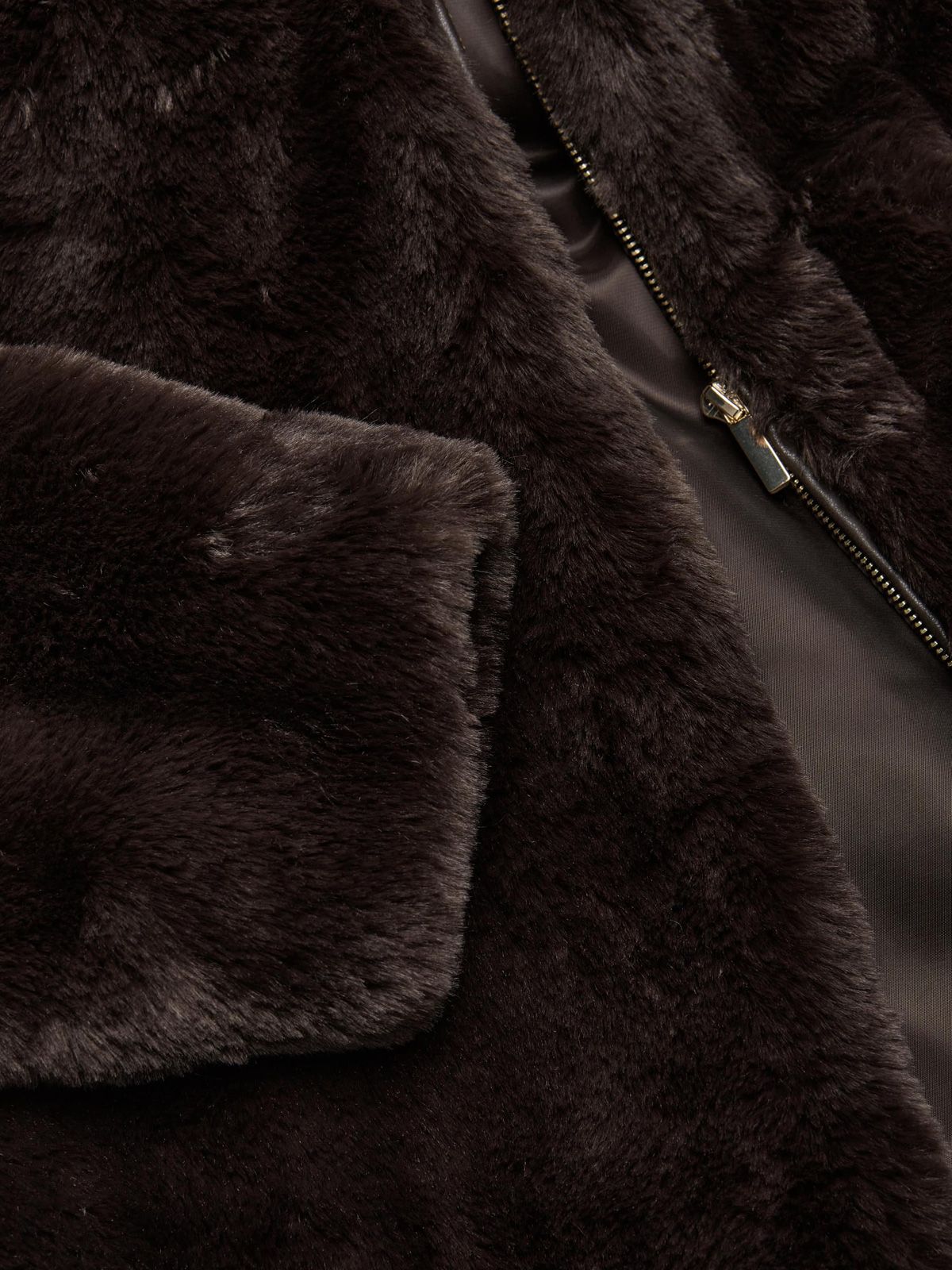 Pelliccia smmrugiada marrone 'S MAX MARA