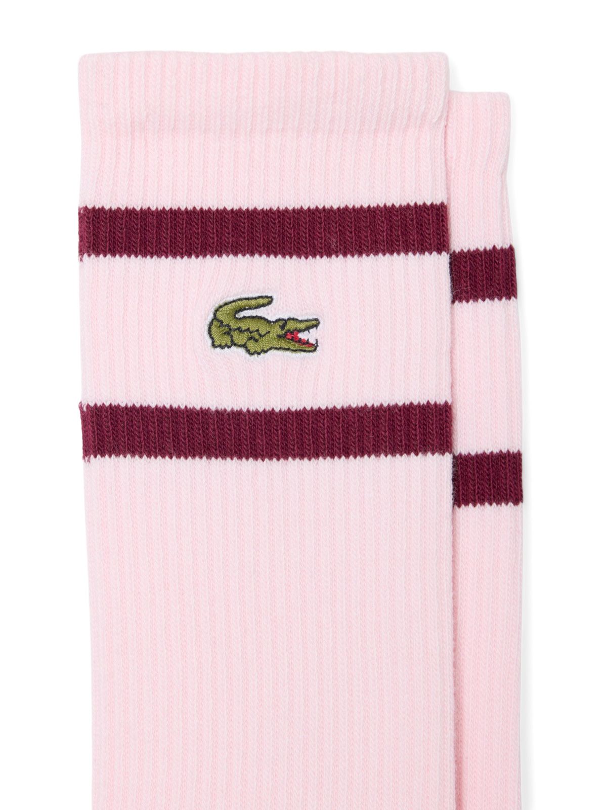 Rose pale bordeaux socks LACOSTE