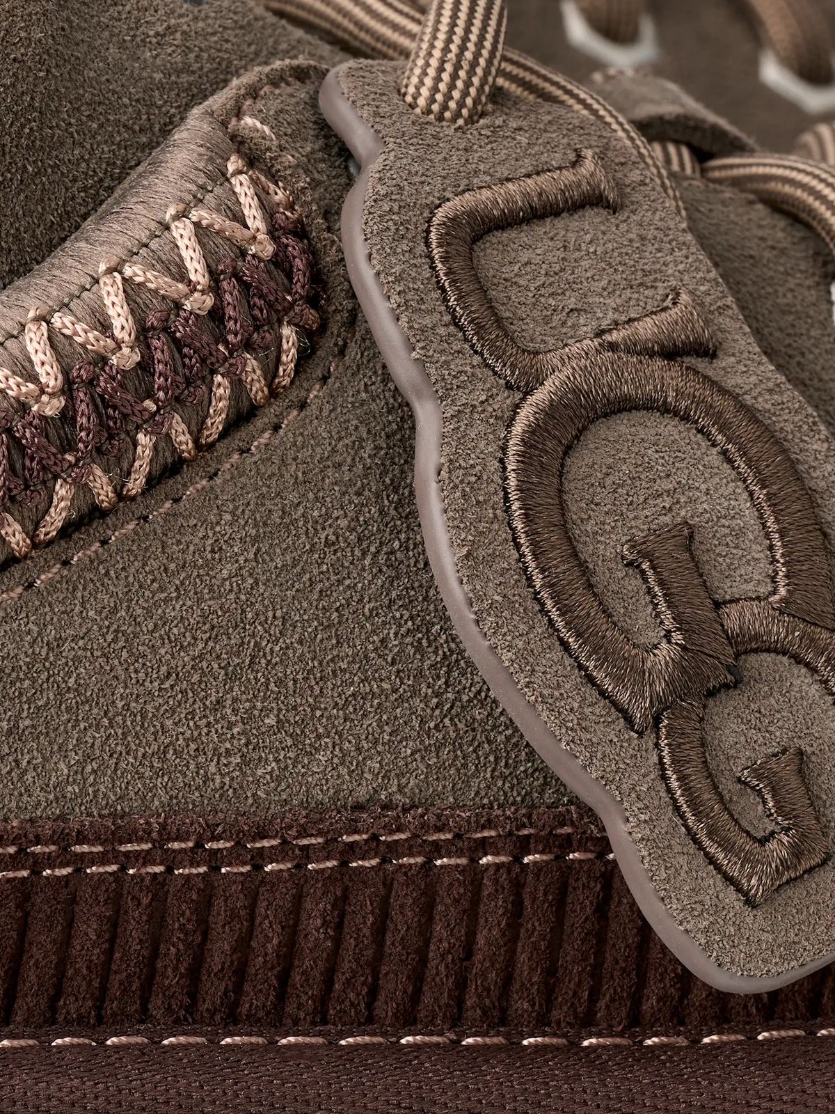 Sabot heritage lace up slipper verde salvia UGG