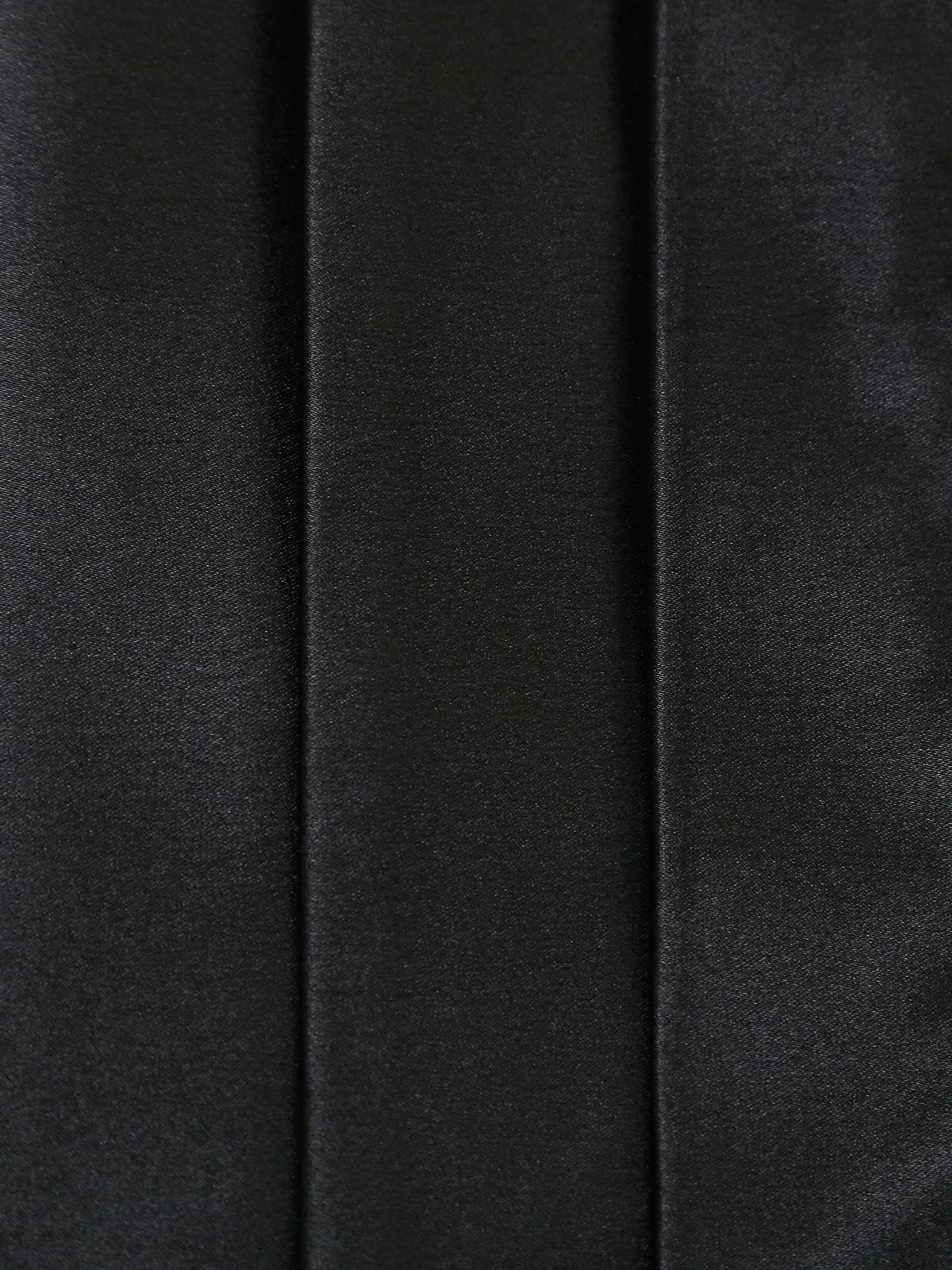 Black sandra tuxedo top THE ANDAMANE