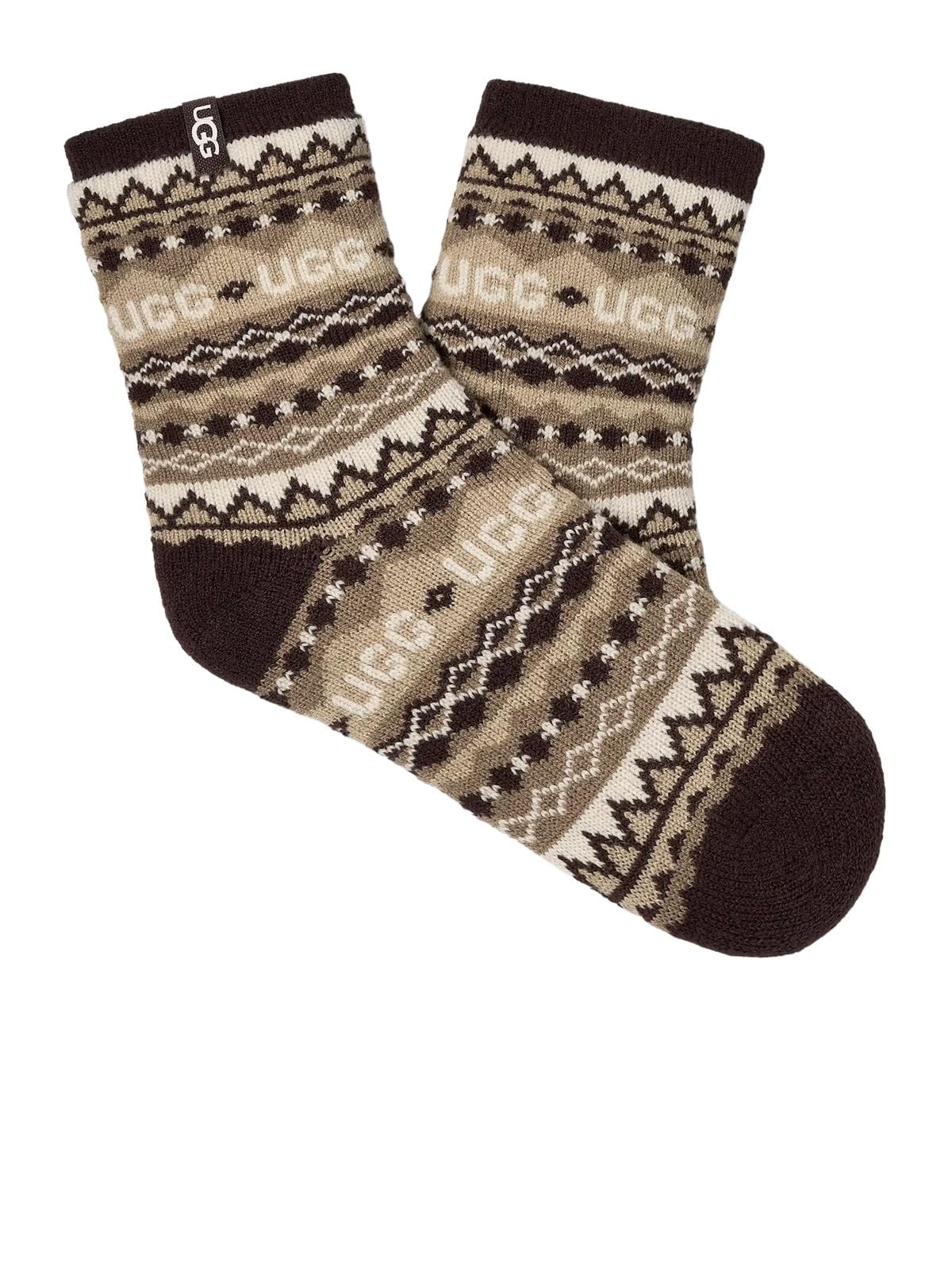 Calzini cressida cozy quarter beige a fantasia