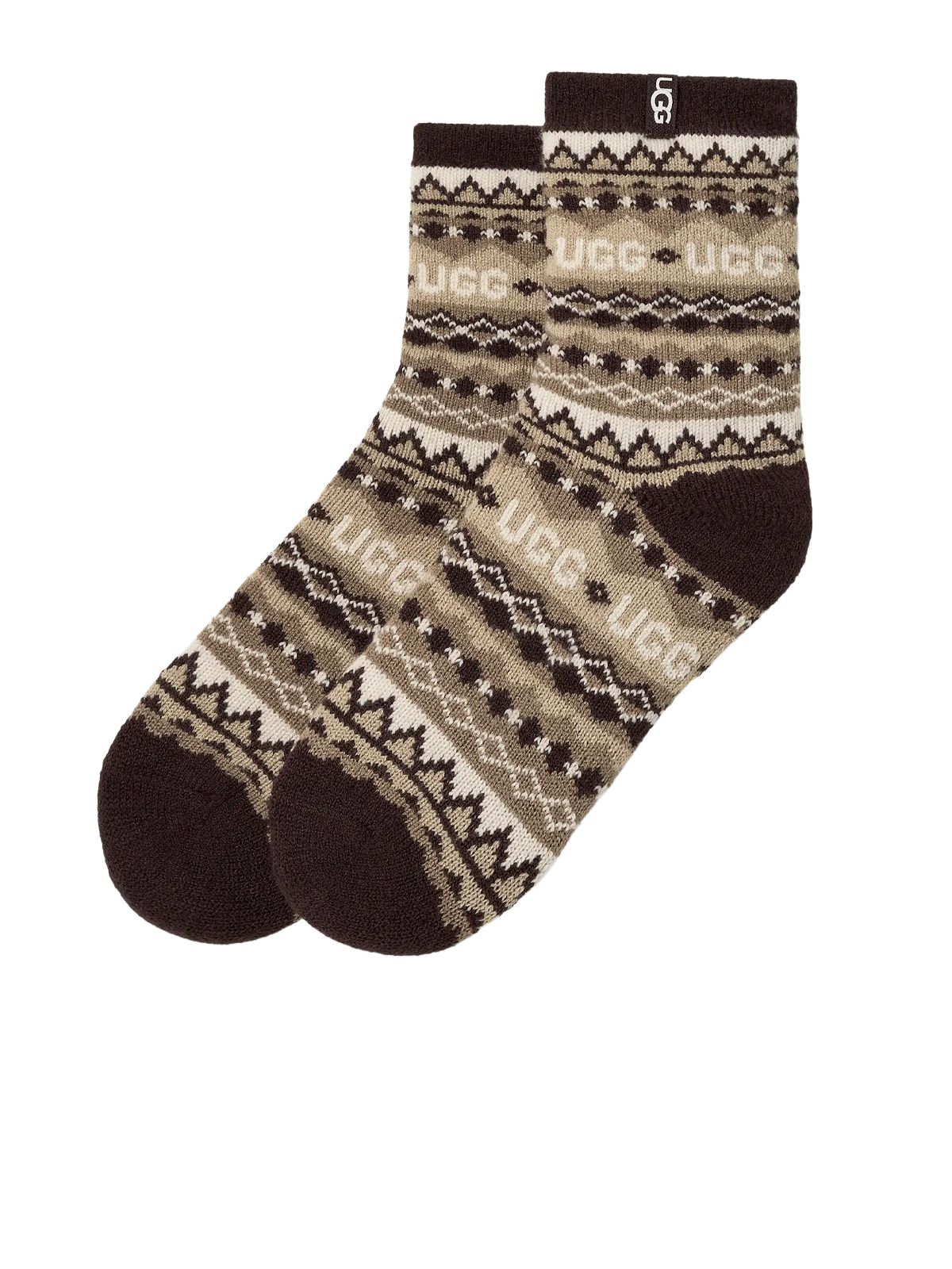 Calzini cressida cozy quarter beige a fantasia UGG