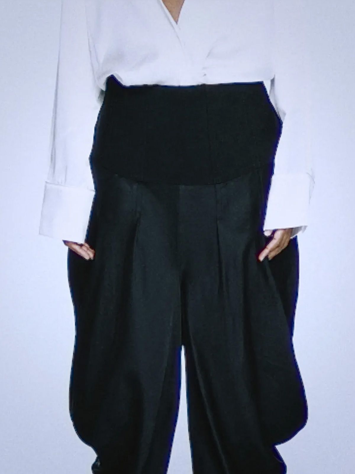 Black hatten pants ENTIRE STUDIOS