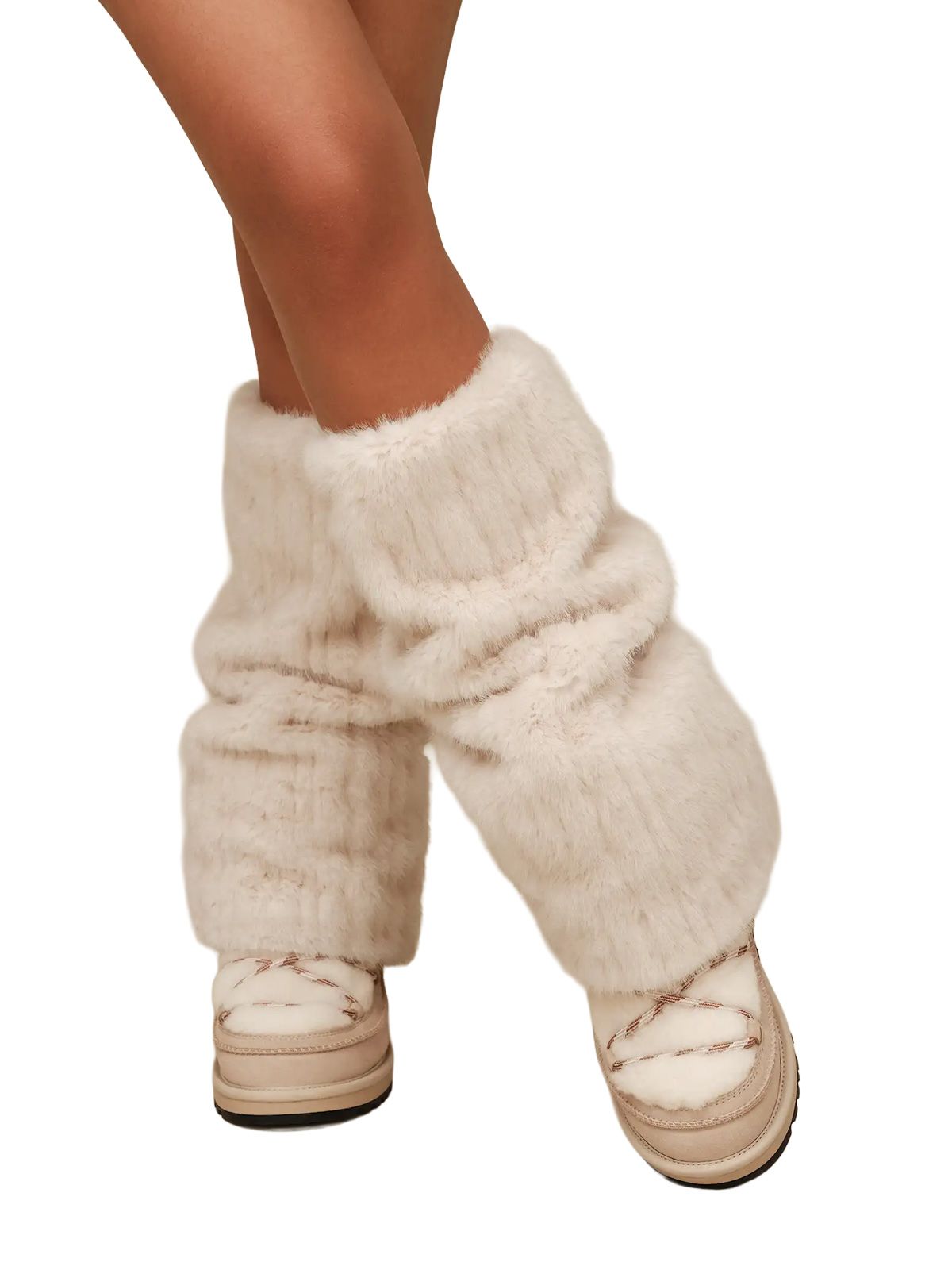 Off white ismay faux fur legwarmer UGG