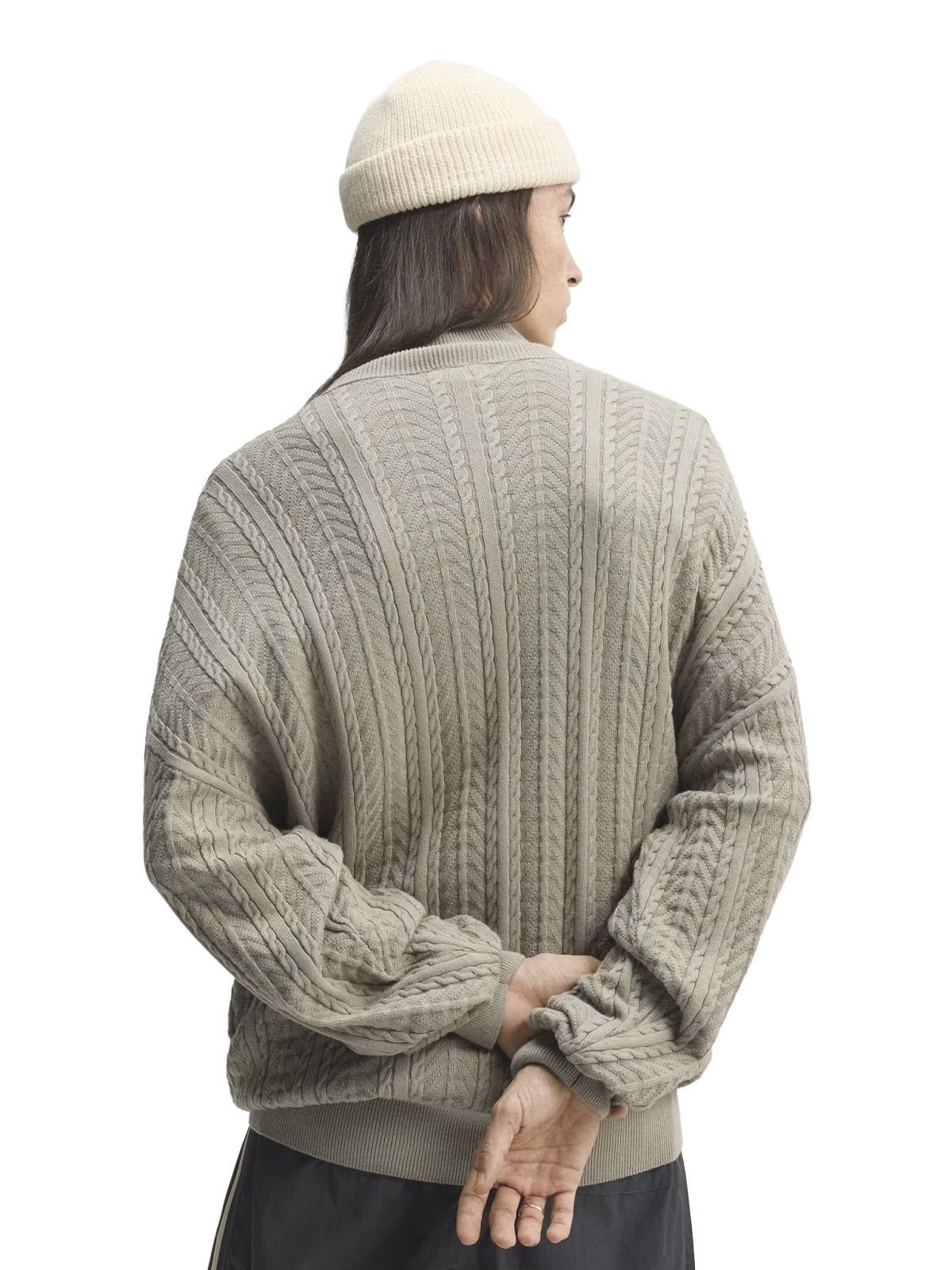 Grey firebird tt sweater ADIDAS ORIGINALS