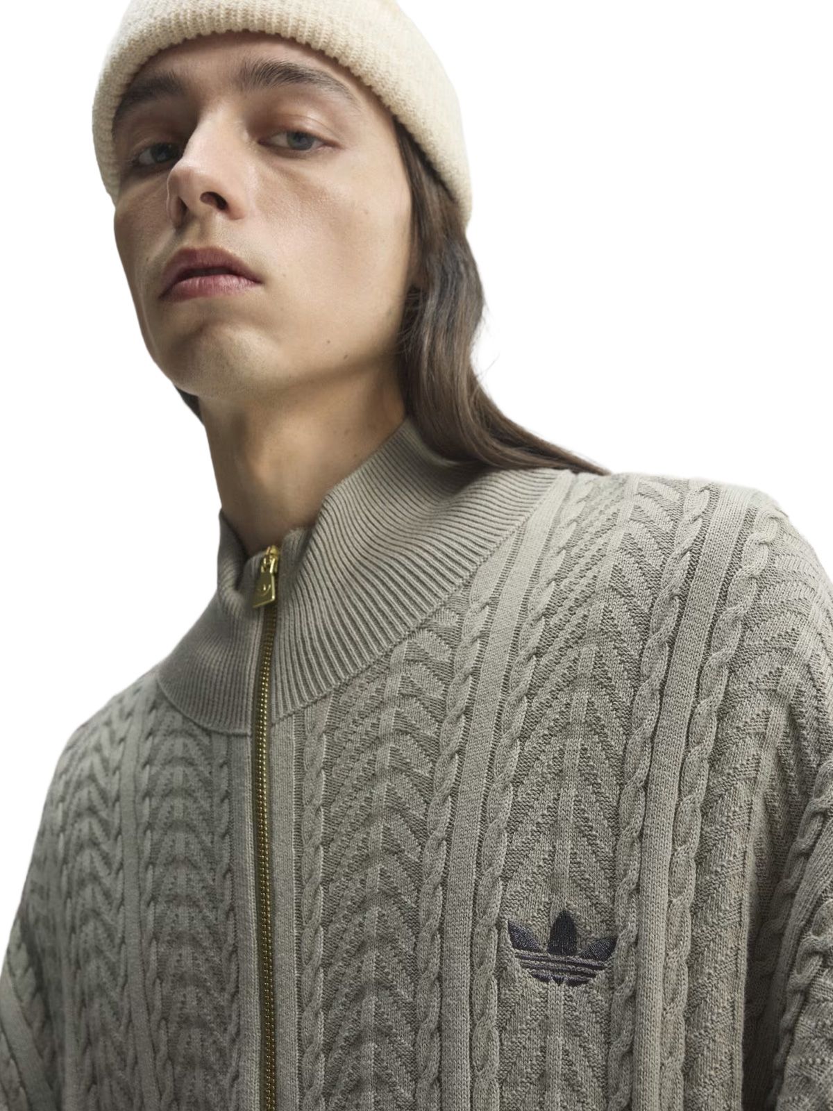 Grey firebird tt sweater ADIDAS ORIGINALS