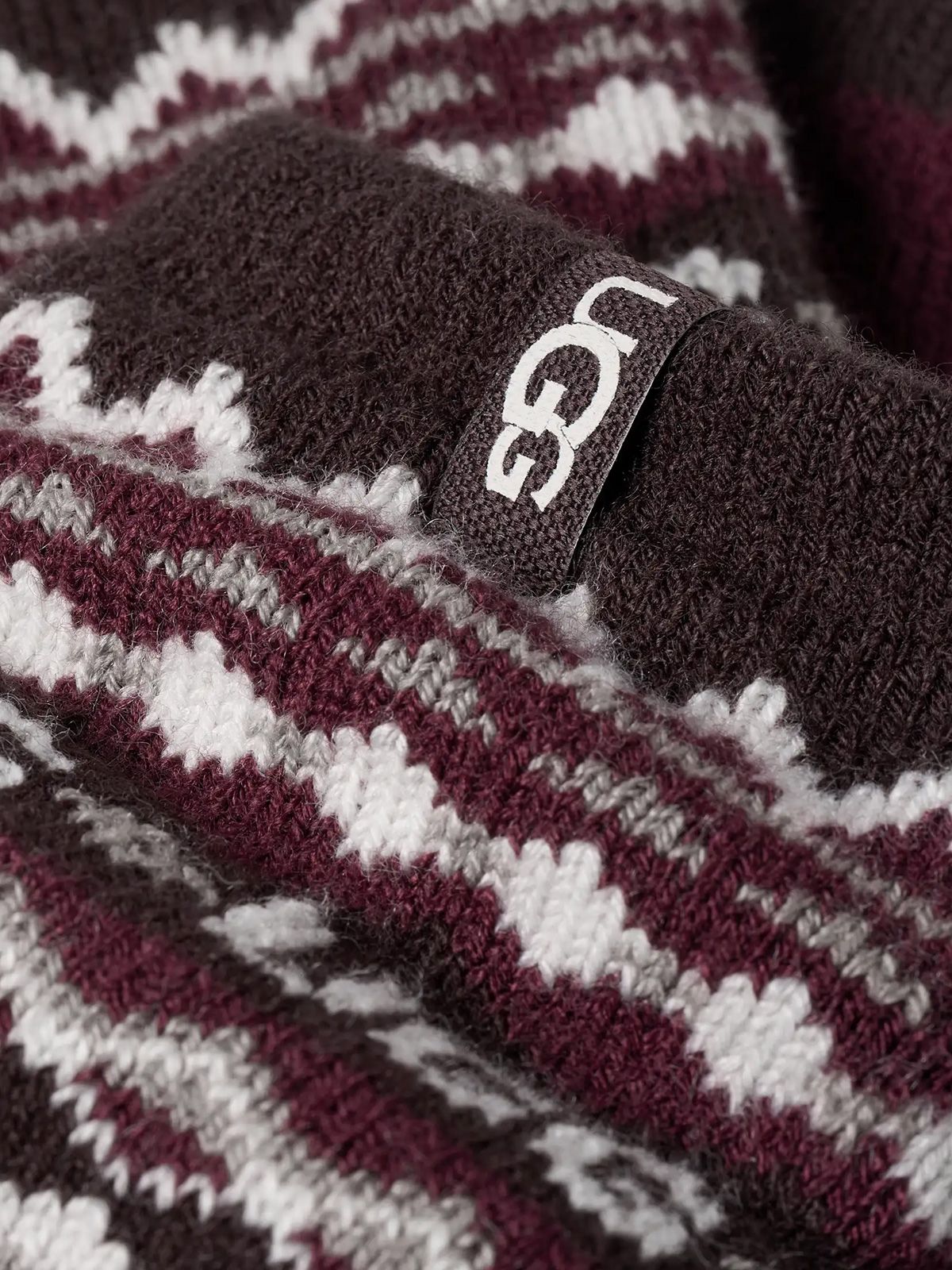 Calzini keavy cozy crew bordeaux UGG