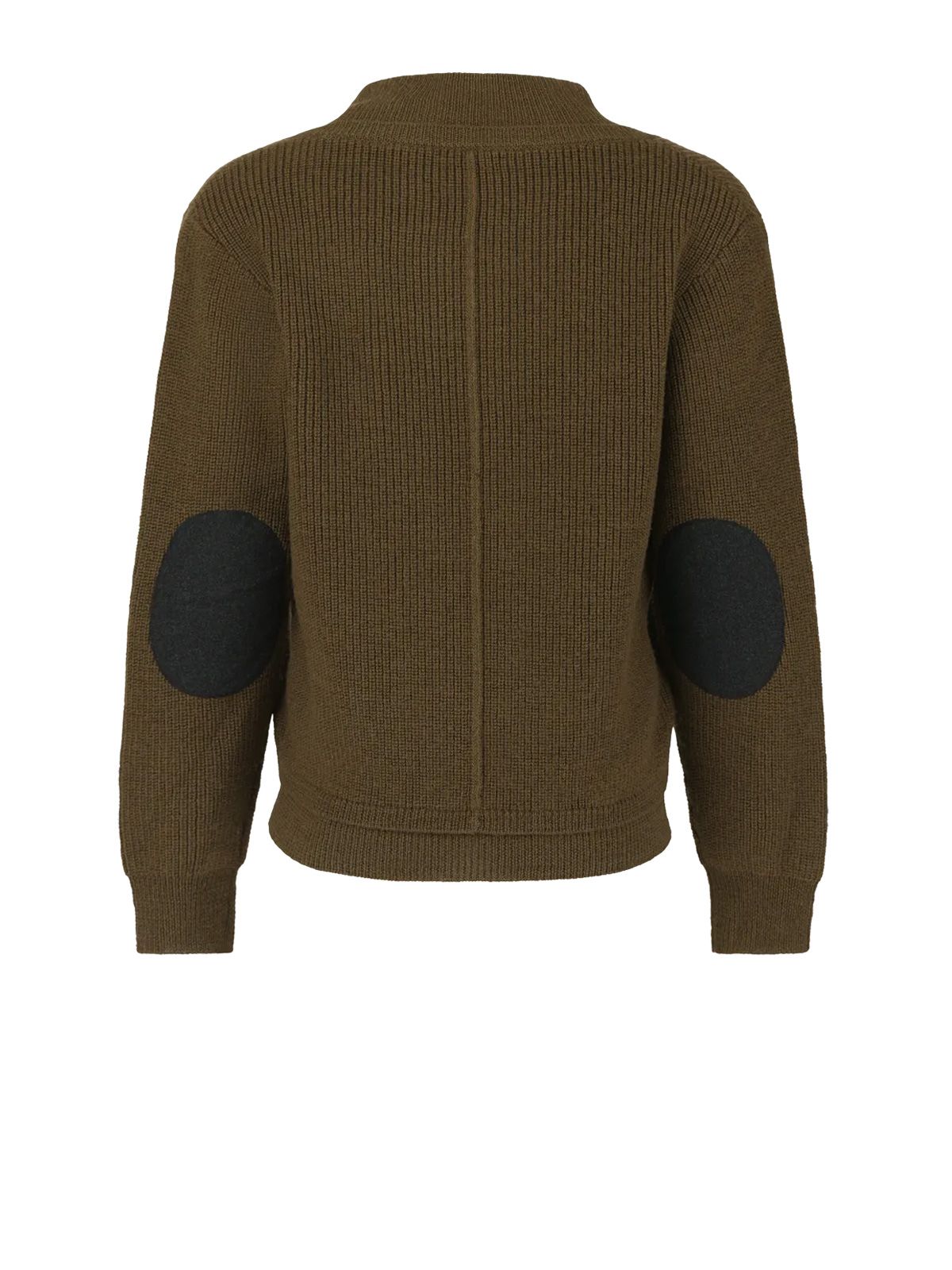 Maglione verde scuro con scollo a V ENTIRE STUDIOS