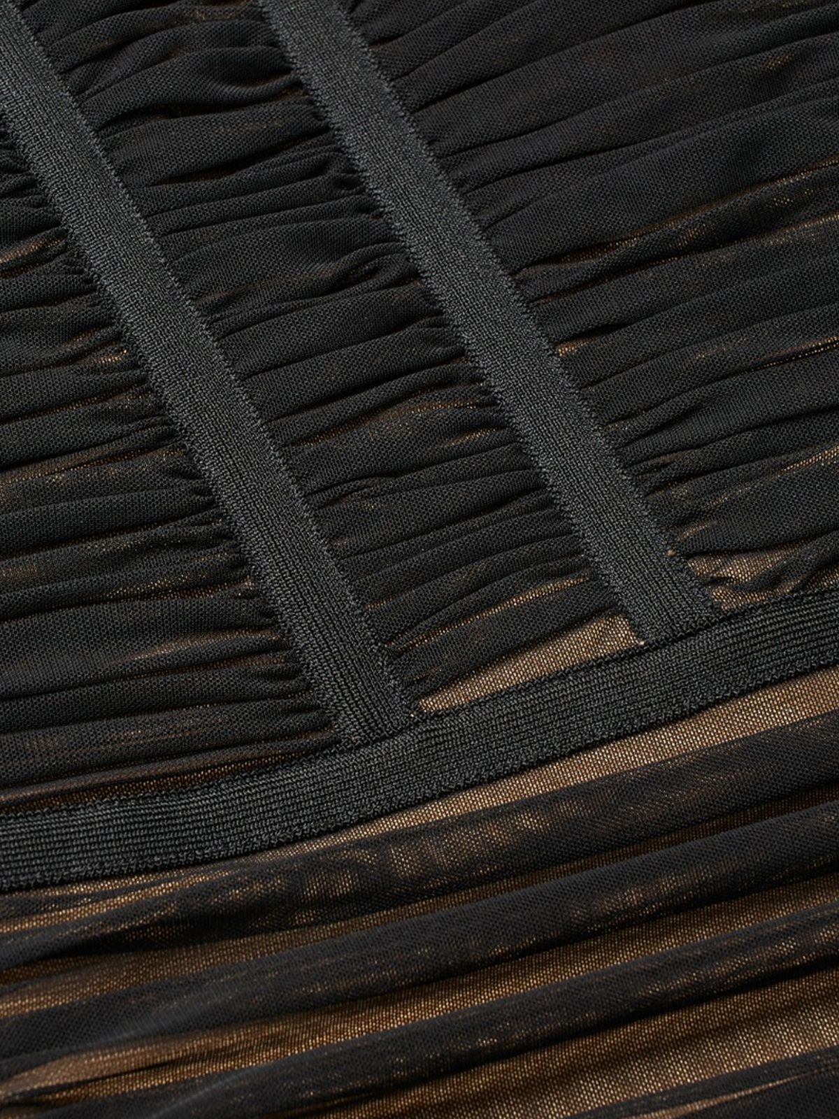 Vestitino doppio strato nero ROTATE