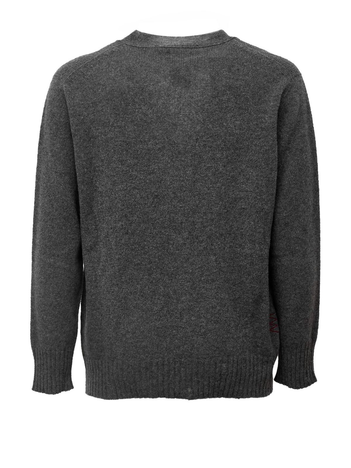 Dark grey cardigan AMARANTO