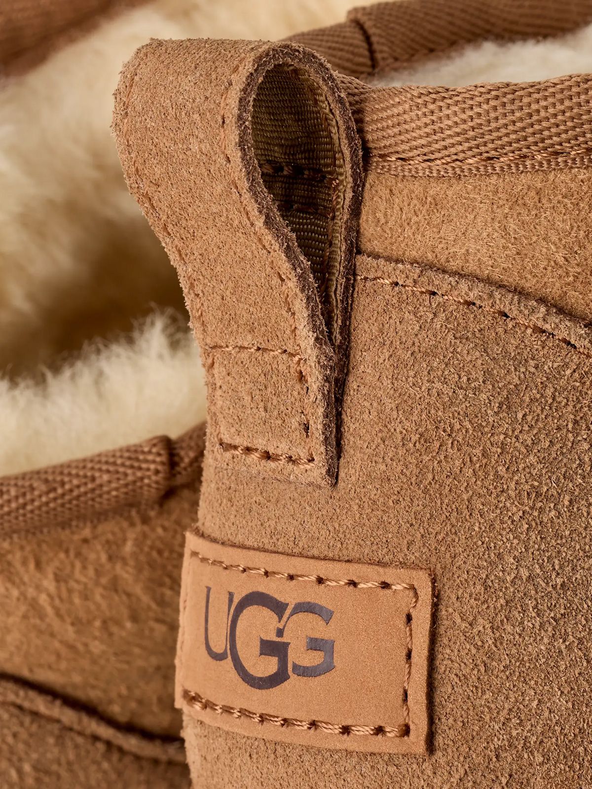 Stivali bassi classic ultra mini marroncino UGG