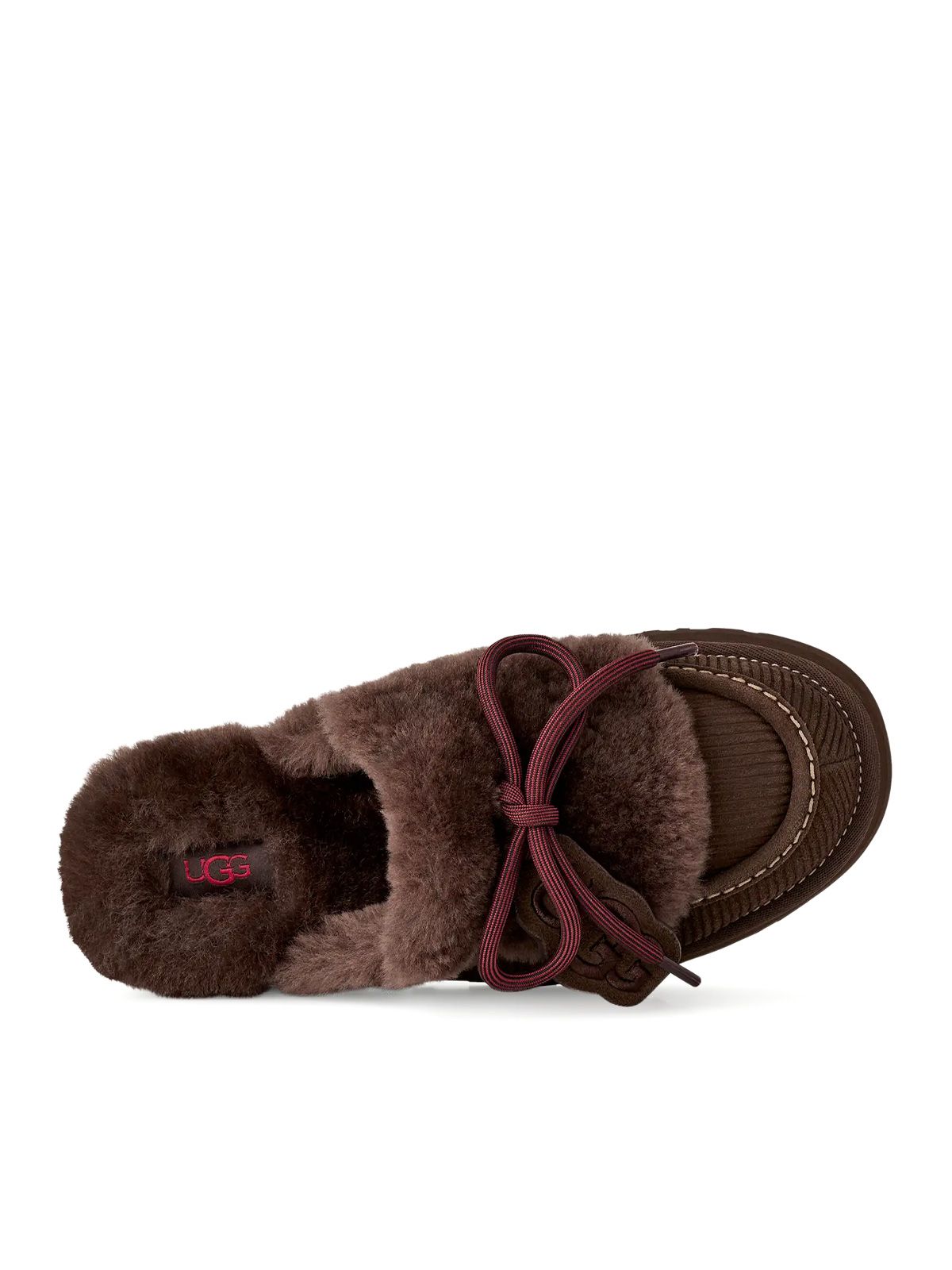 Sabot disquette heritage marroni UGG
