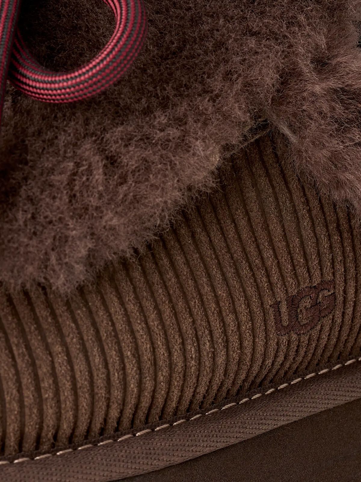 Sabot disquette heritage marroni UGG