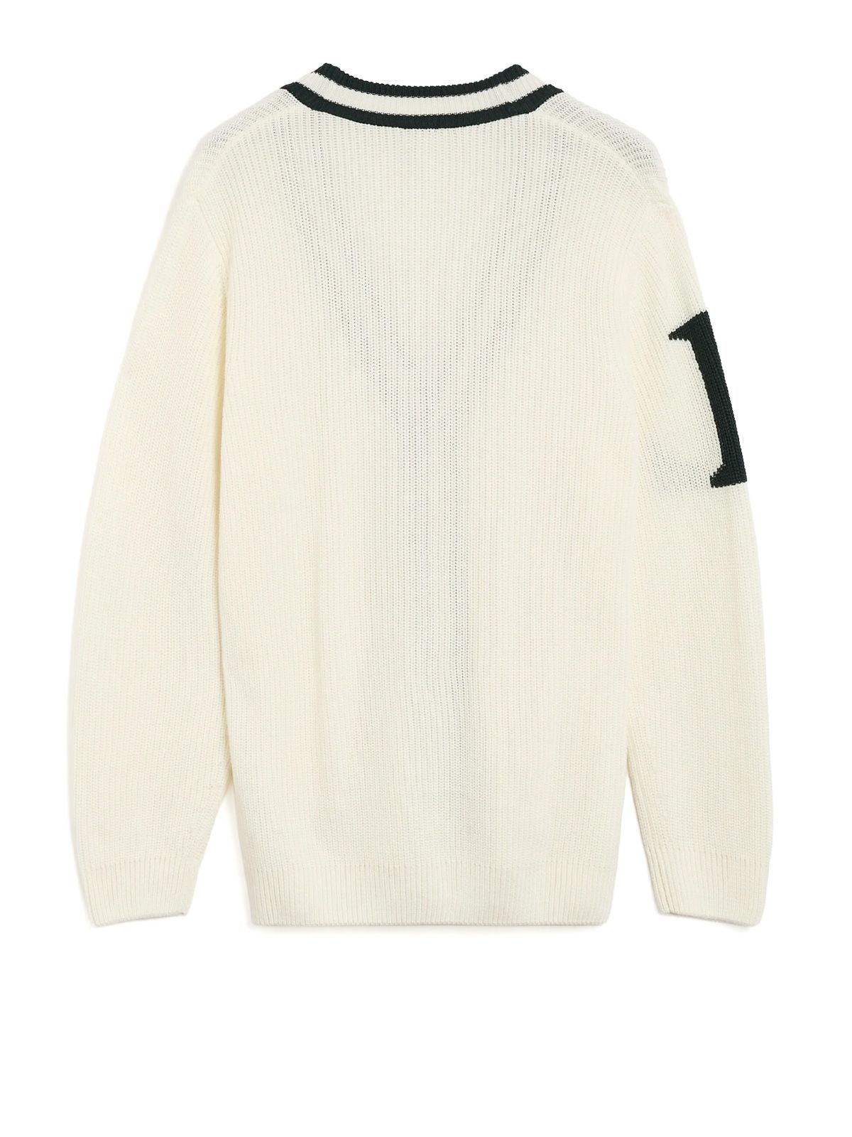 Pullover bianco neutro LACOSTE