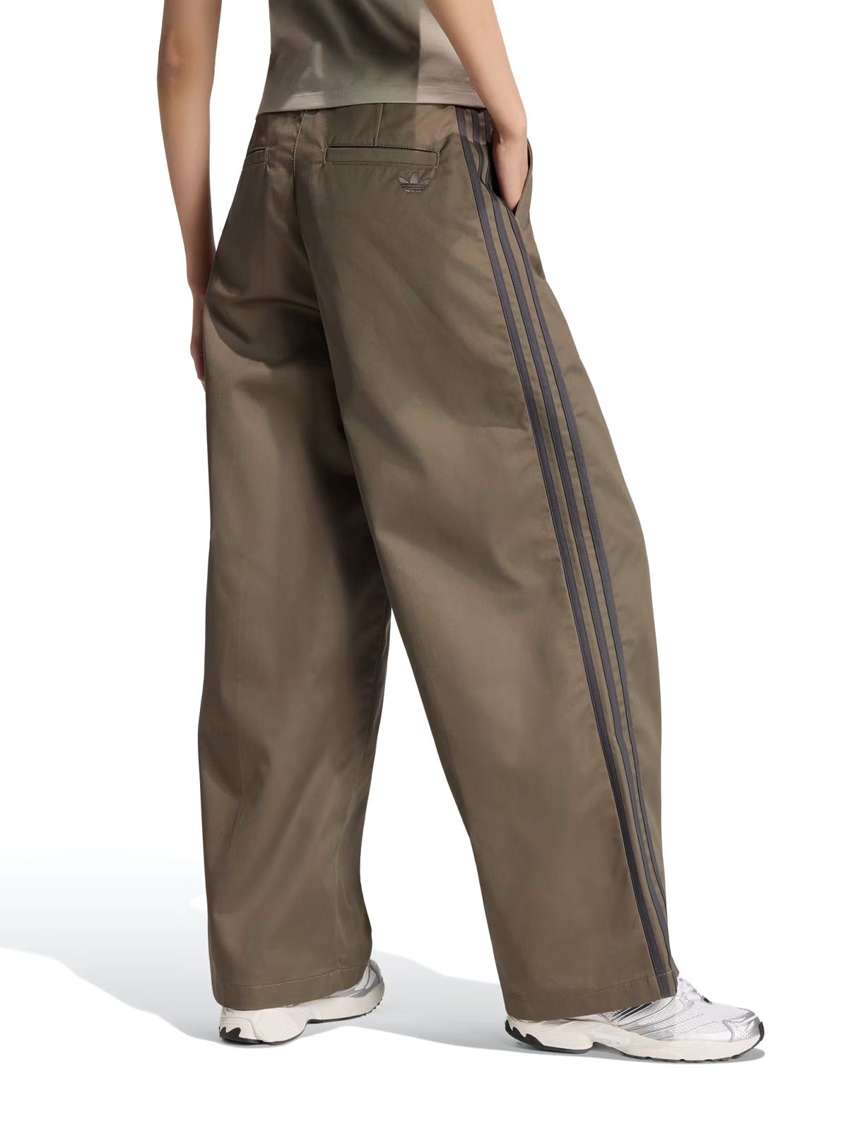 Pantaloni sartoriali verdi ADIDAS ORIGINALS