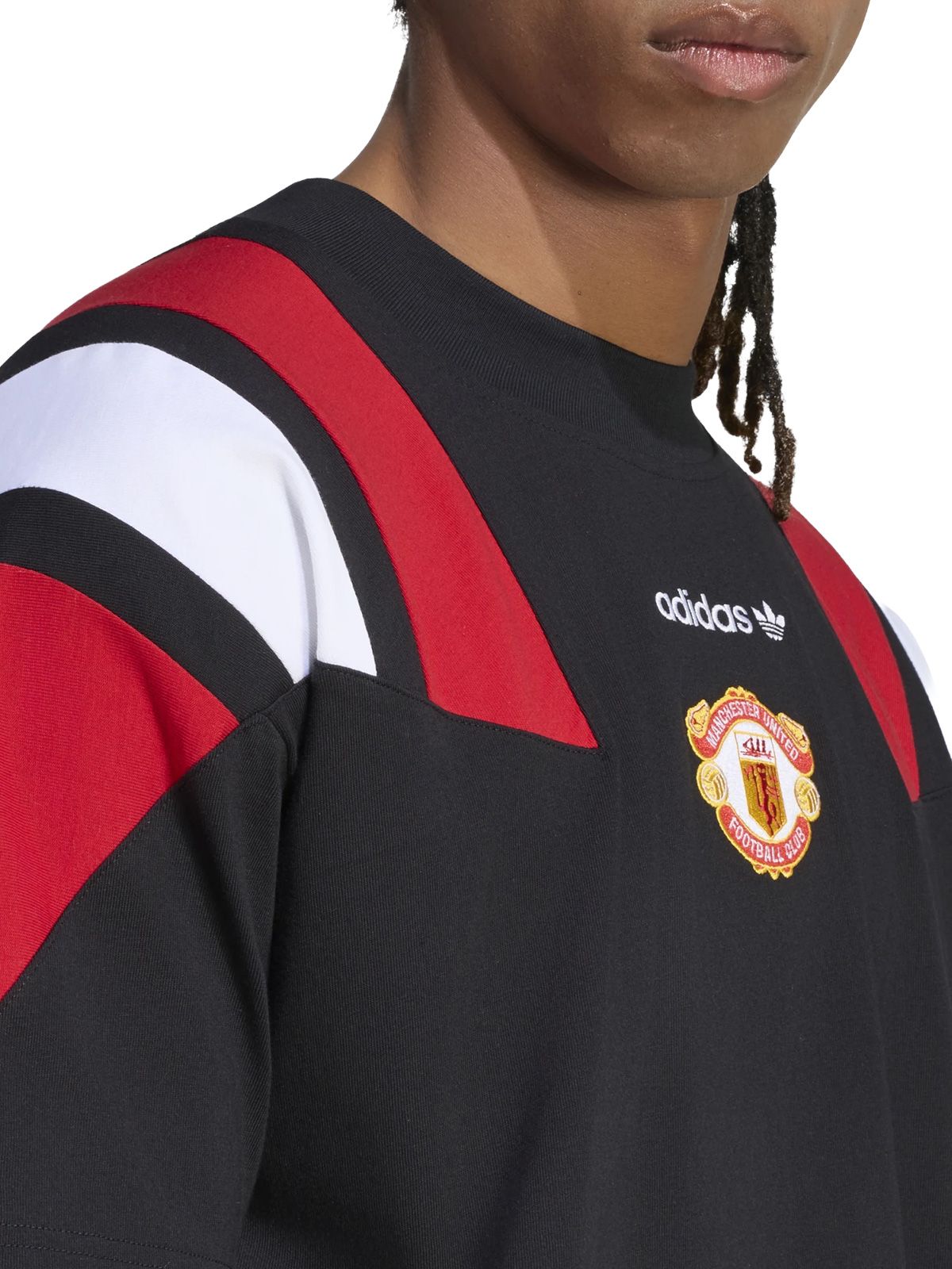 T-shirt mufc eqt black ADIDAS ORIGINALS