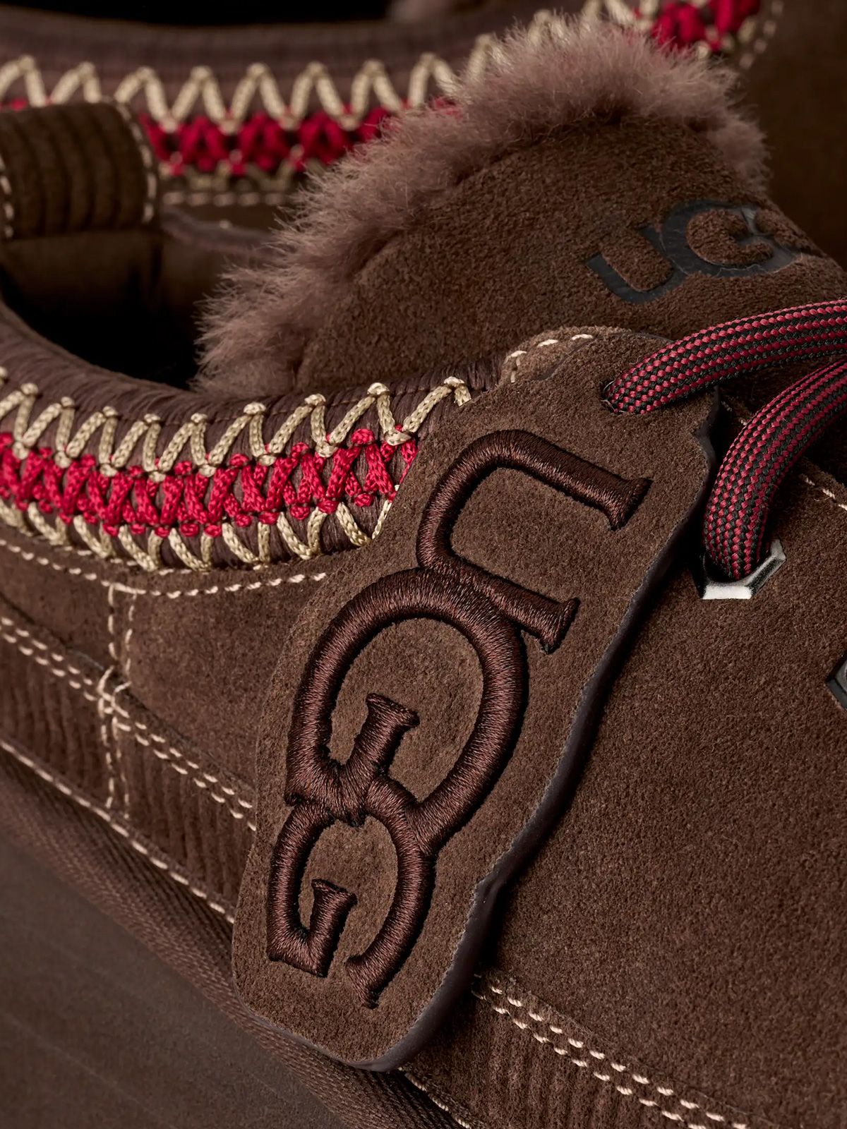 Sabot heritage lace up slipper marroni UGG