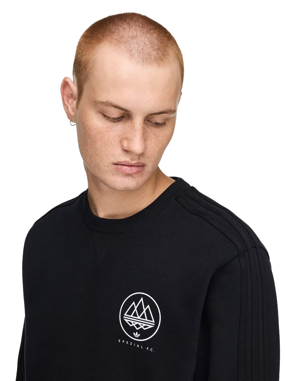 Felpa spzl nera ADIDAS SPEZIAL