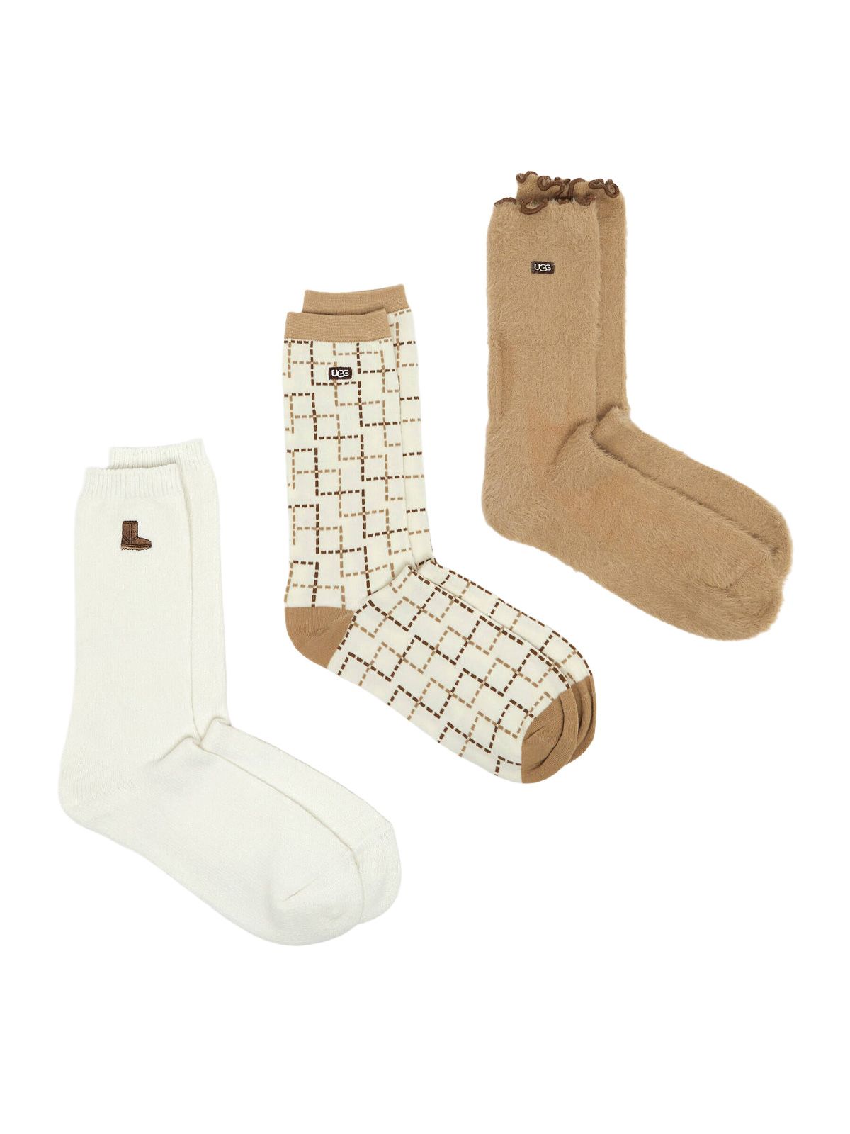 Calzini 3 paia multicolore UGG