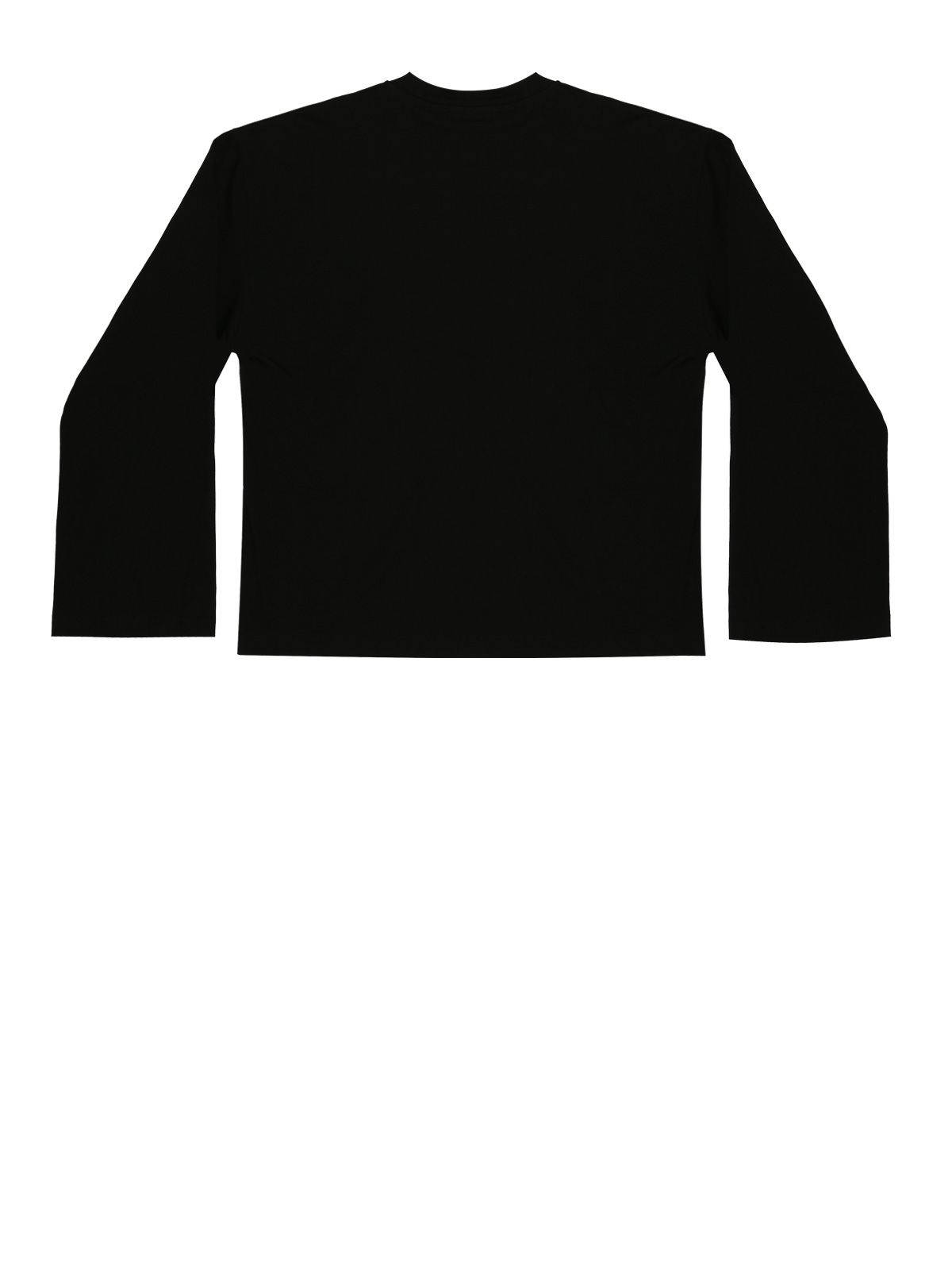 T-shirt nera a manica lunga QUARANTA.EU