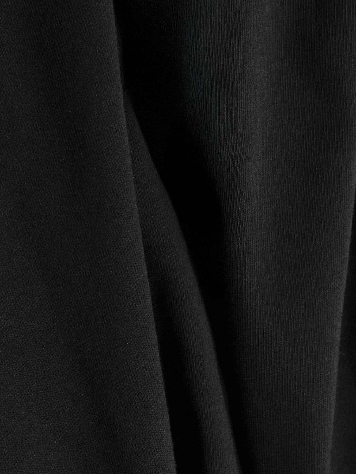 T-shirt nera a manica lunga QUARANTA.EU