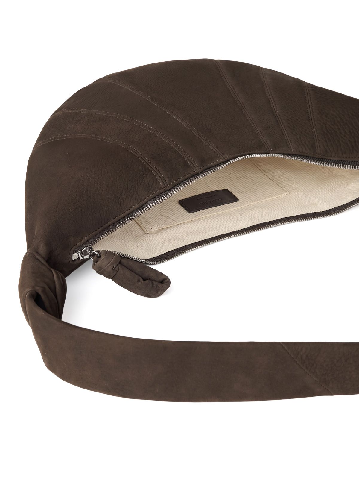 Borsa medium croissant marrone ebano LEMAIRE