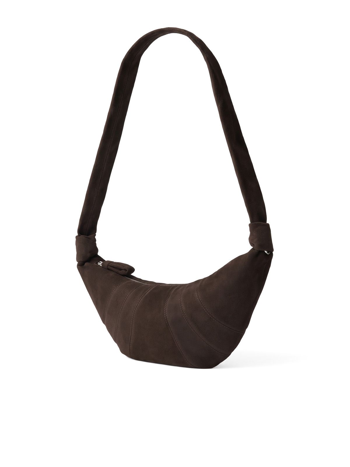 Ebony brown medium croissant bag LEMAIRE