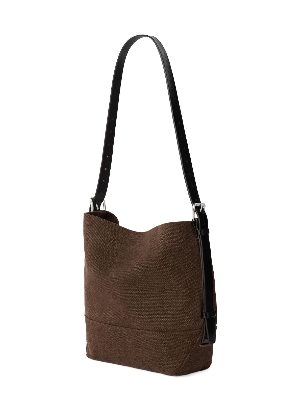 Borsa tote small con cintura marrone fondente LEMAIRE