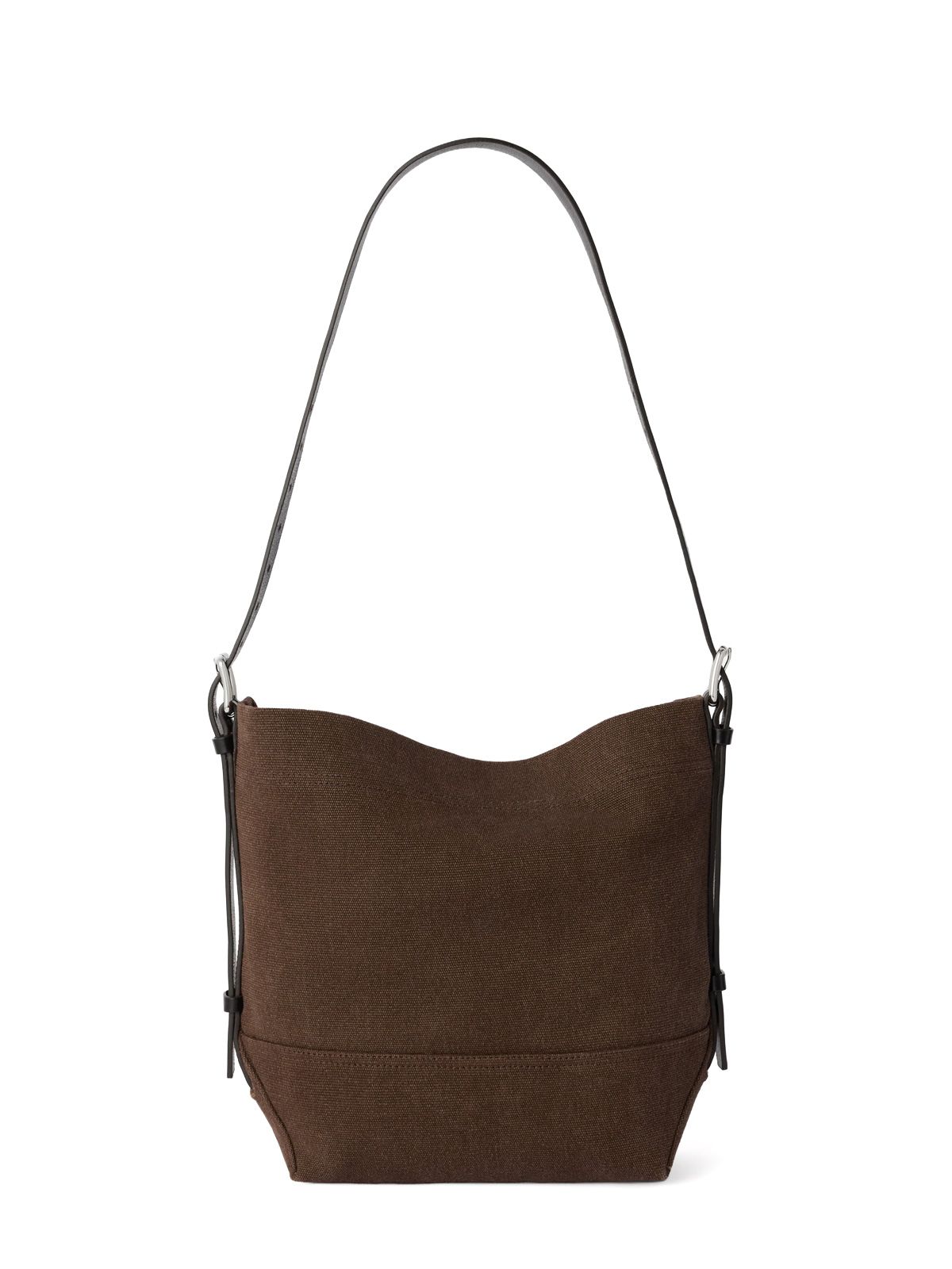 Borsa tote small con cintura marrone fondente LEMAIRE