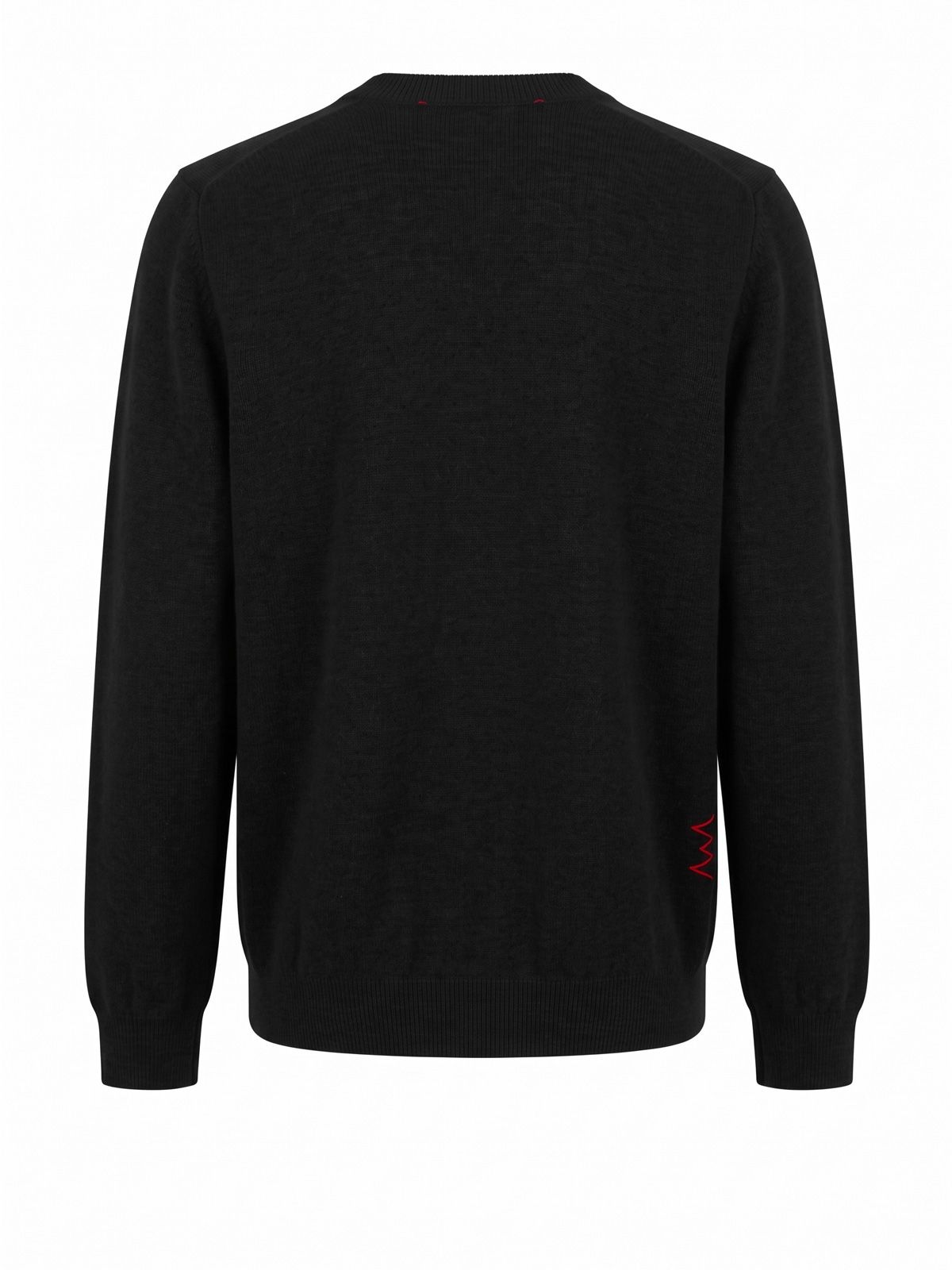 Maglione nero AMARANTO