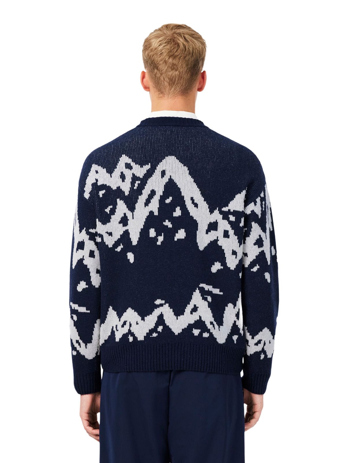 Pullover blu LACOSTE