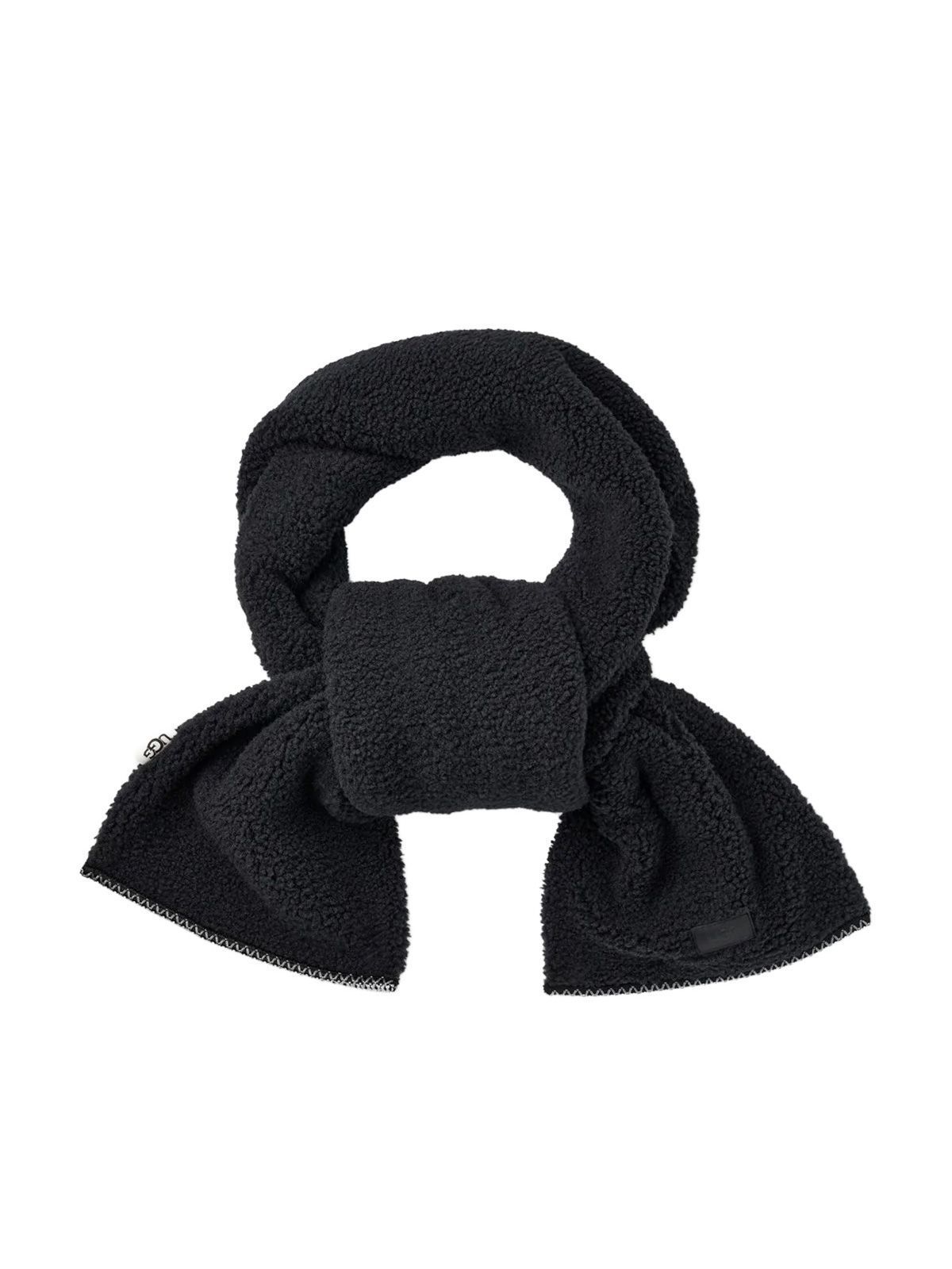 Black uggbraid scarf