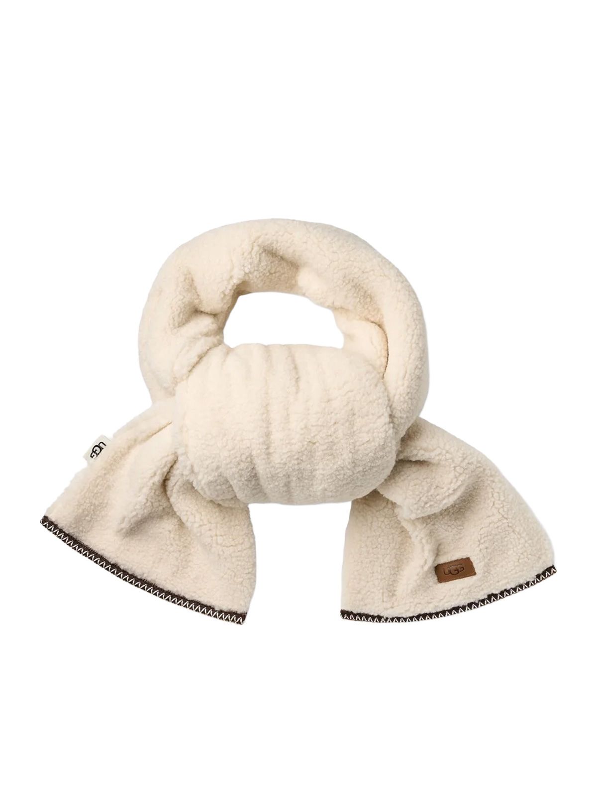 Cream uggbraid scarf