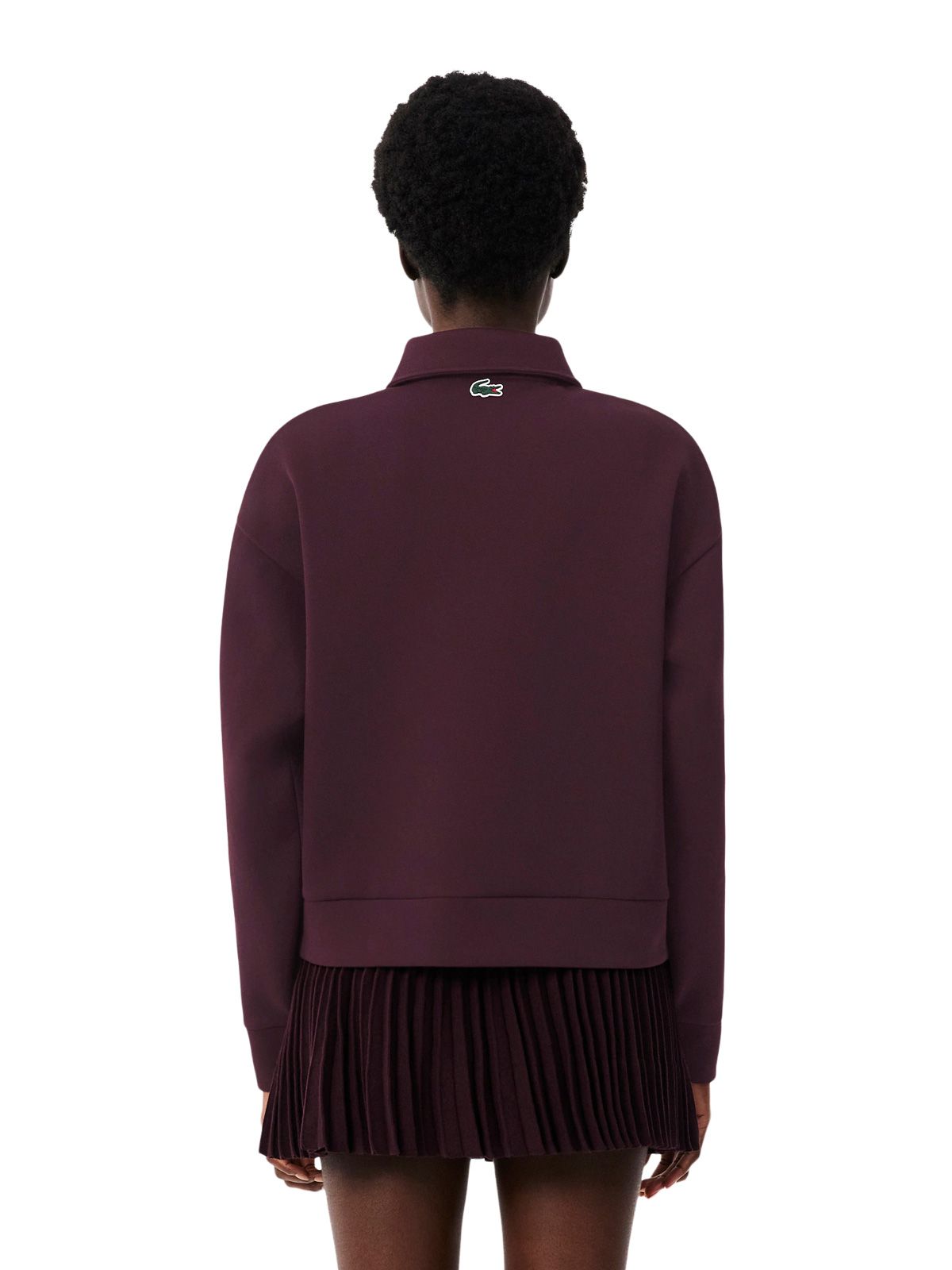 Felpa bordeaux LACOSTE