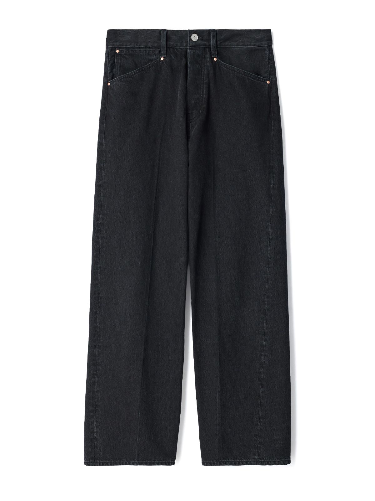 Pantaloni a gamba dritta 5 pockets neri