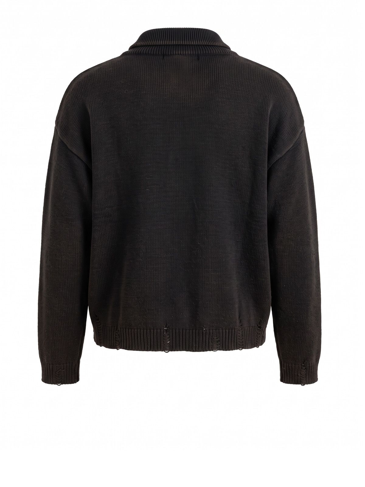Maglione anarchy nero ACUPUNCTURE