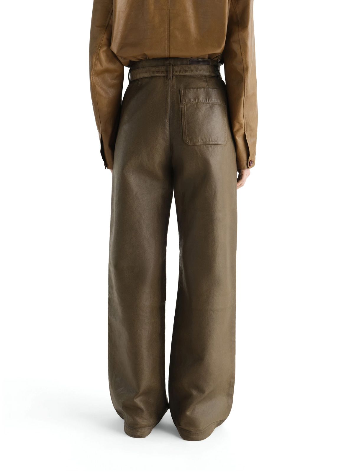 Pantaloni work marrone ossidato LEMAIRE
