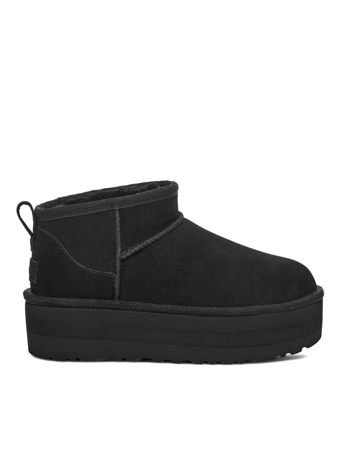 Stivaletti classic ultra mini platform neri