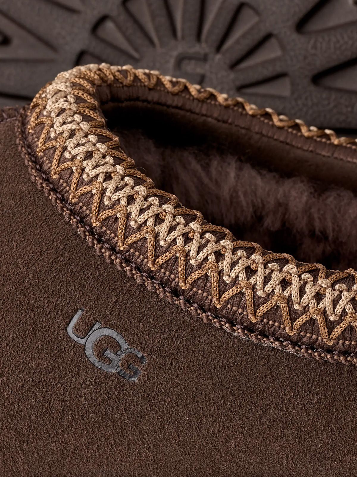 Brown tasman II mules UGG