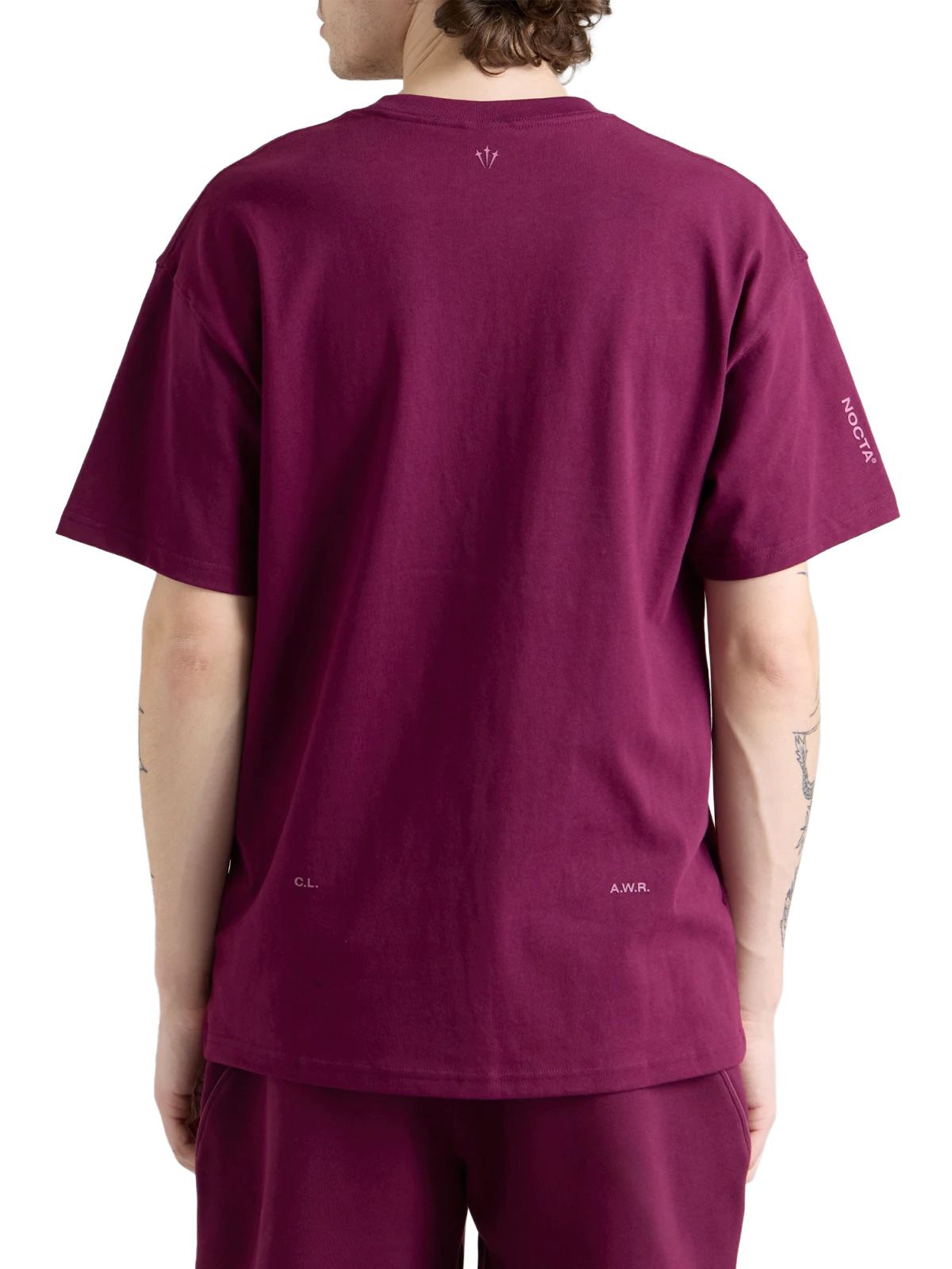 T-shirt bordeaux NIKE X NOCTA