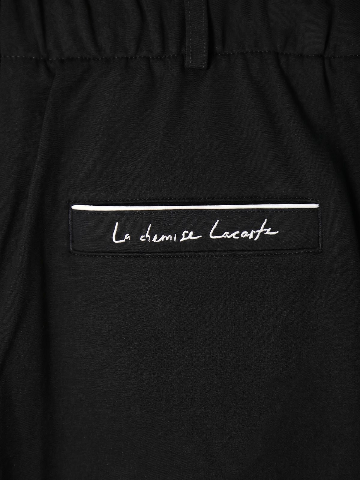 Pantaloni tuta neri LACOSTE