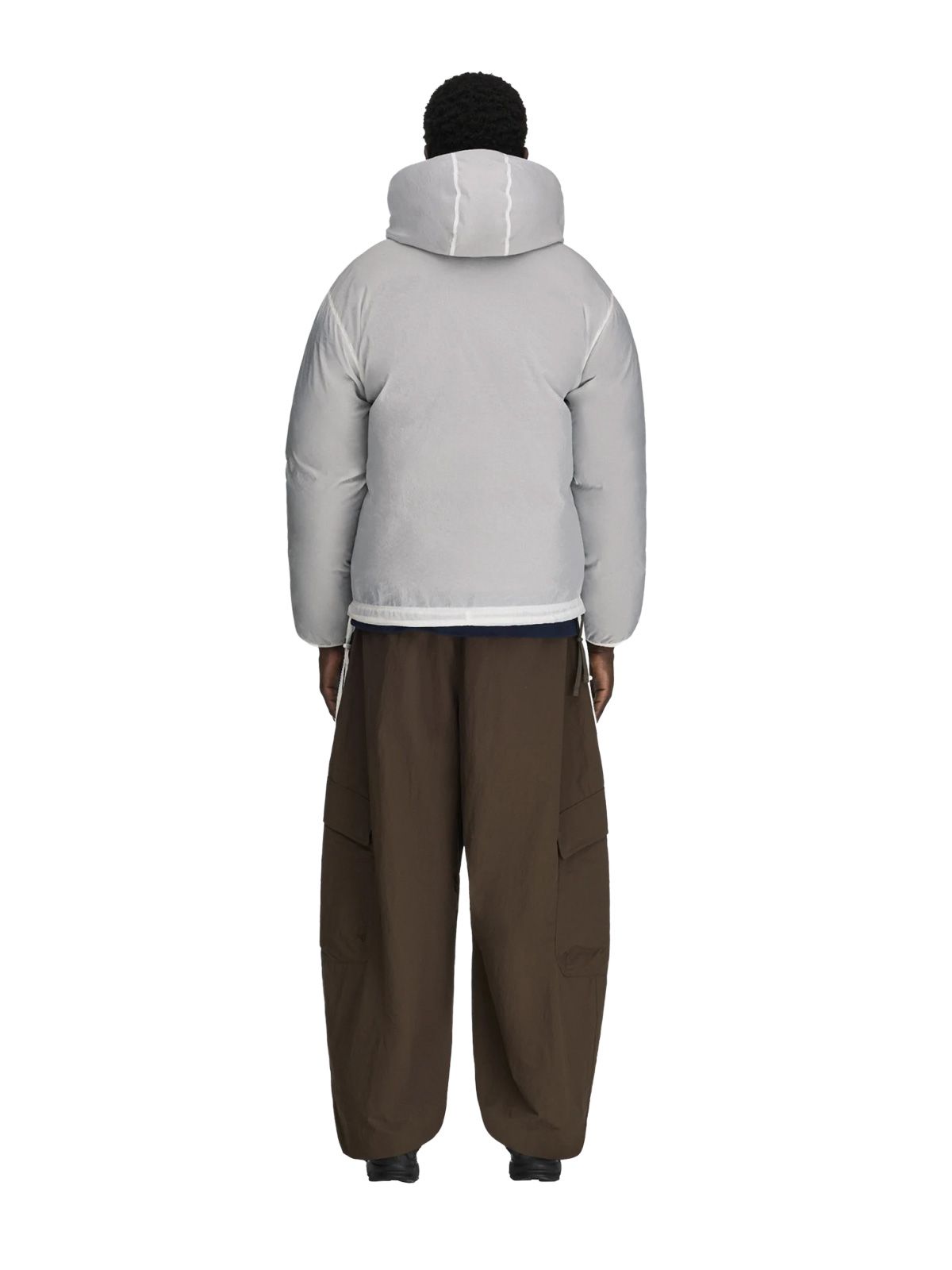 Piumino arte bianco / verde oliva scuro ADIDAS X ARTE ANTWERP