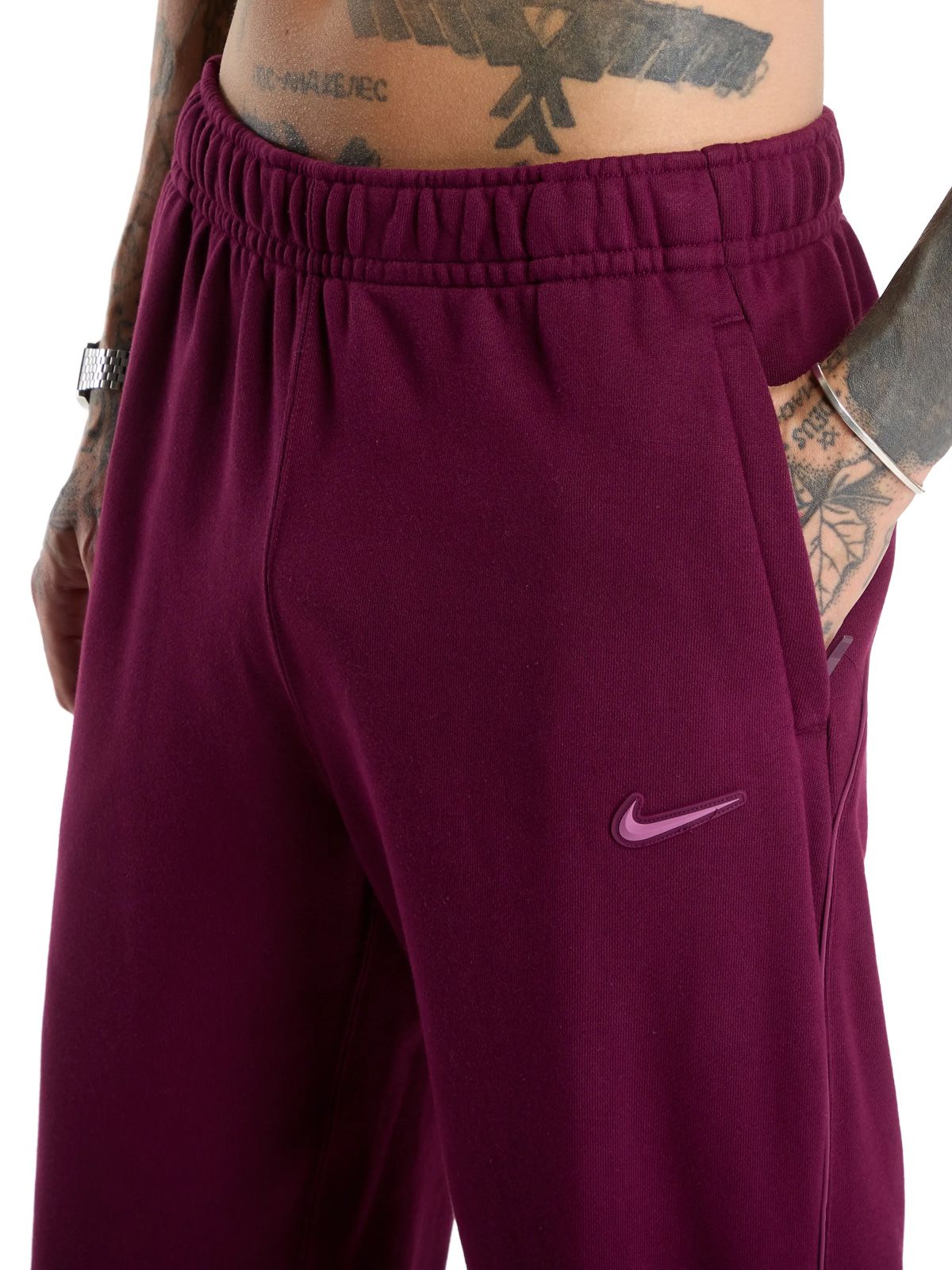 Pantaloni tuta bordeaux NIKE X NOCTA