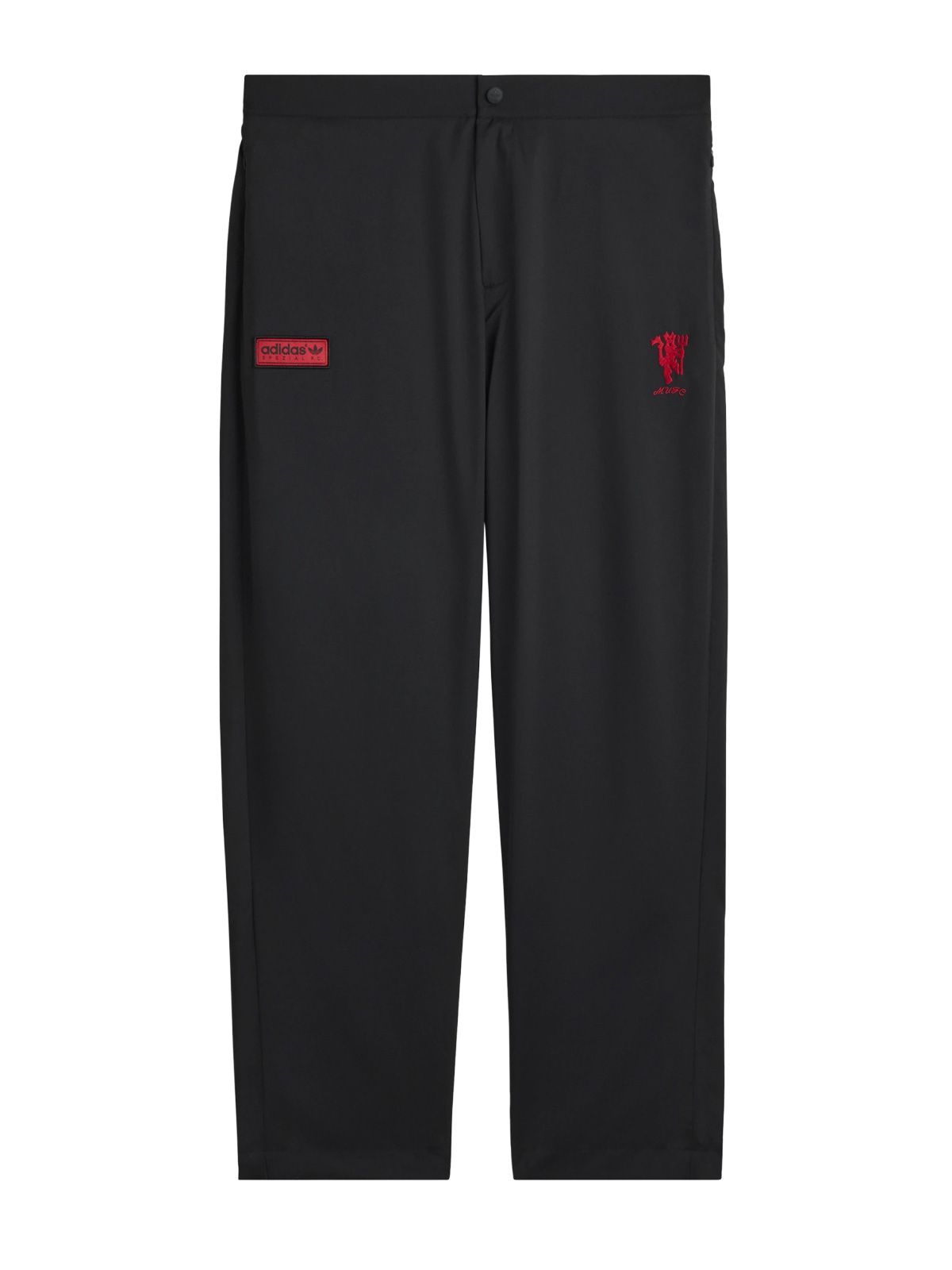 Black mu trackpants