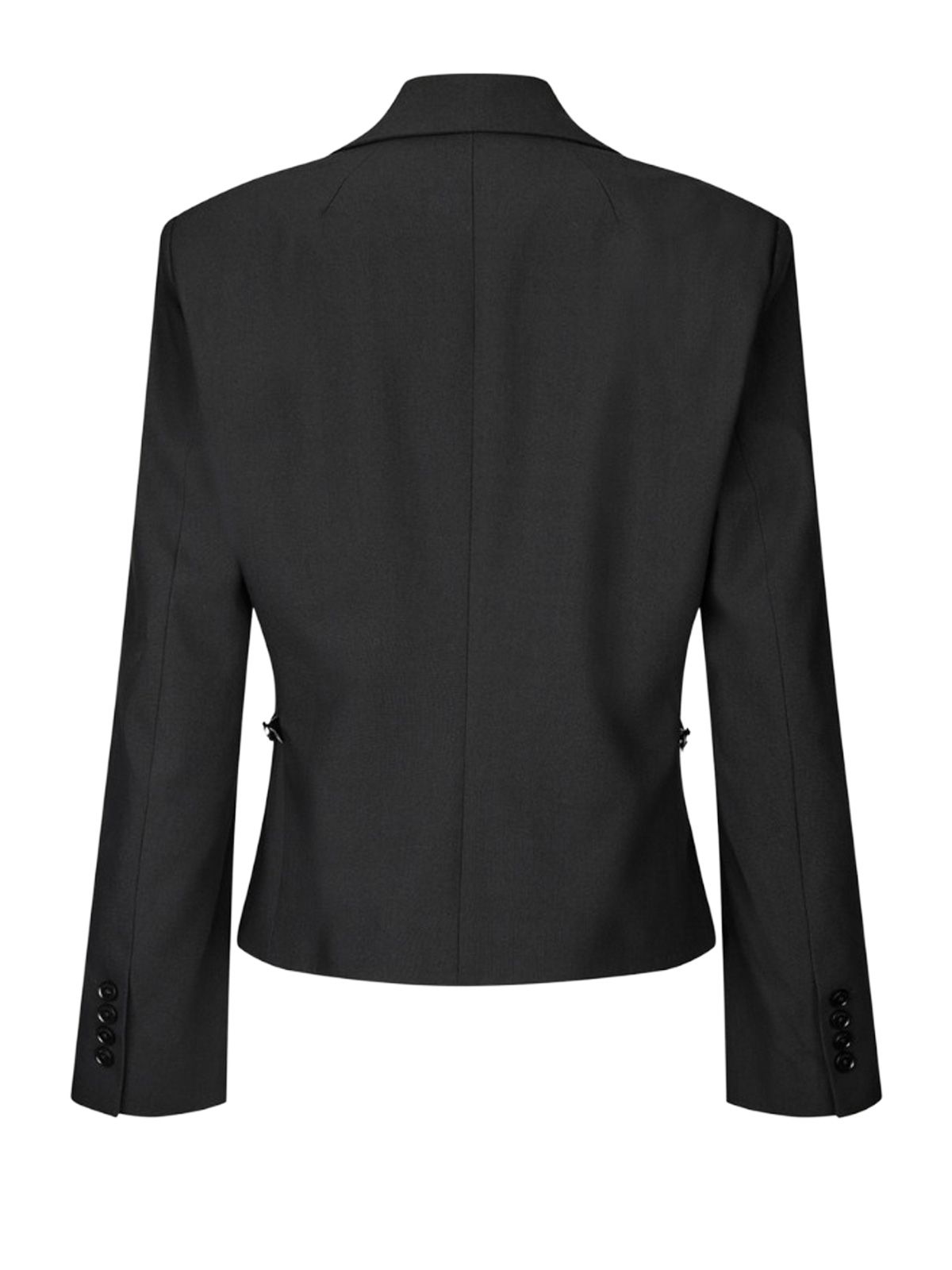 Black short tailored jacket ROTATE
