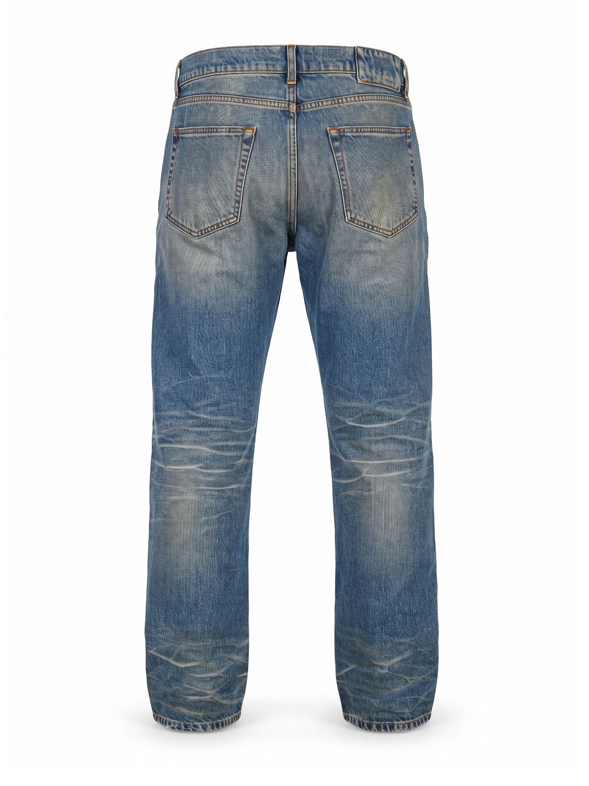 Blue reference flare 5 pocket jeans PAURA