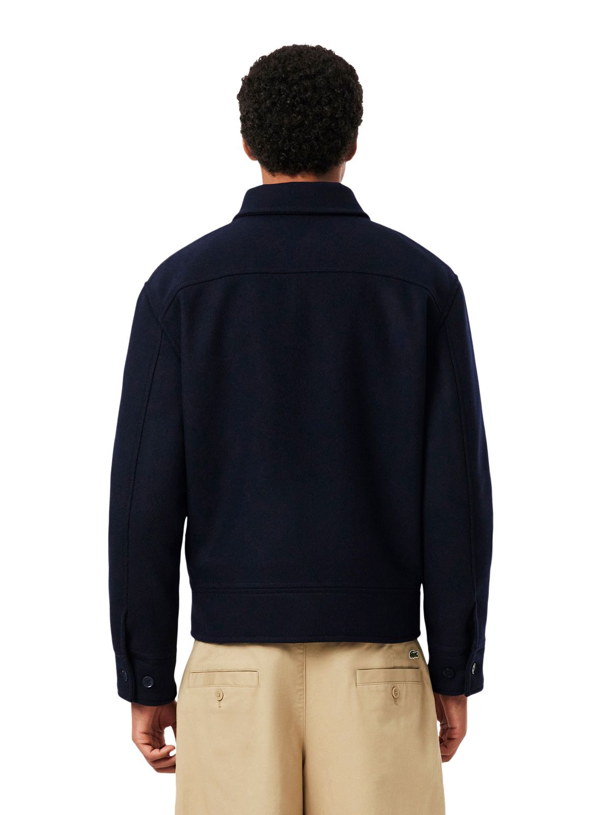 Giacca blu navy LACOSTE