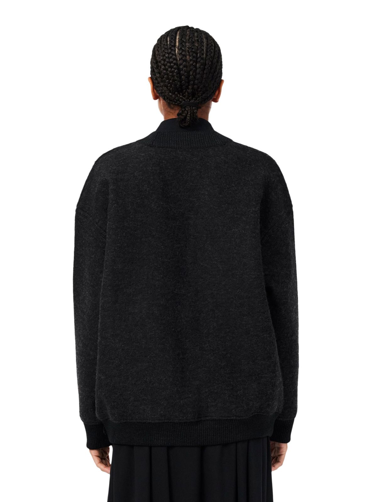 Cardigan nero LACOSTE